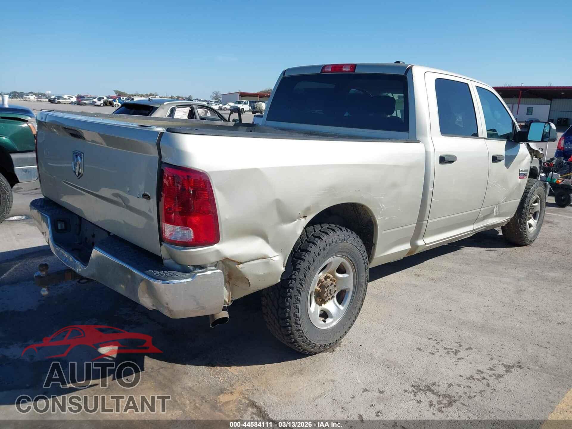 DODGE RAM 2500 2010 - 3D7TP2CL7AG173267