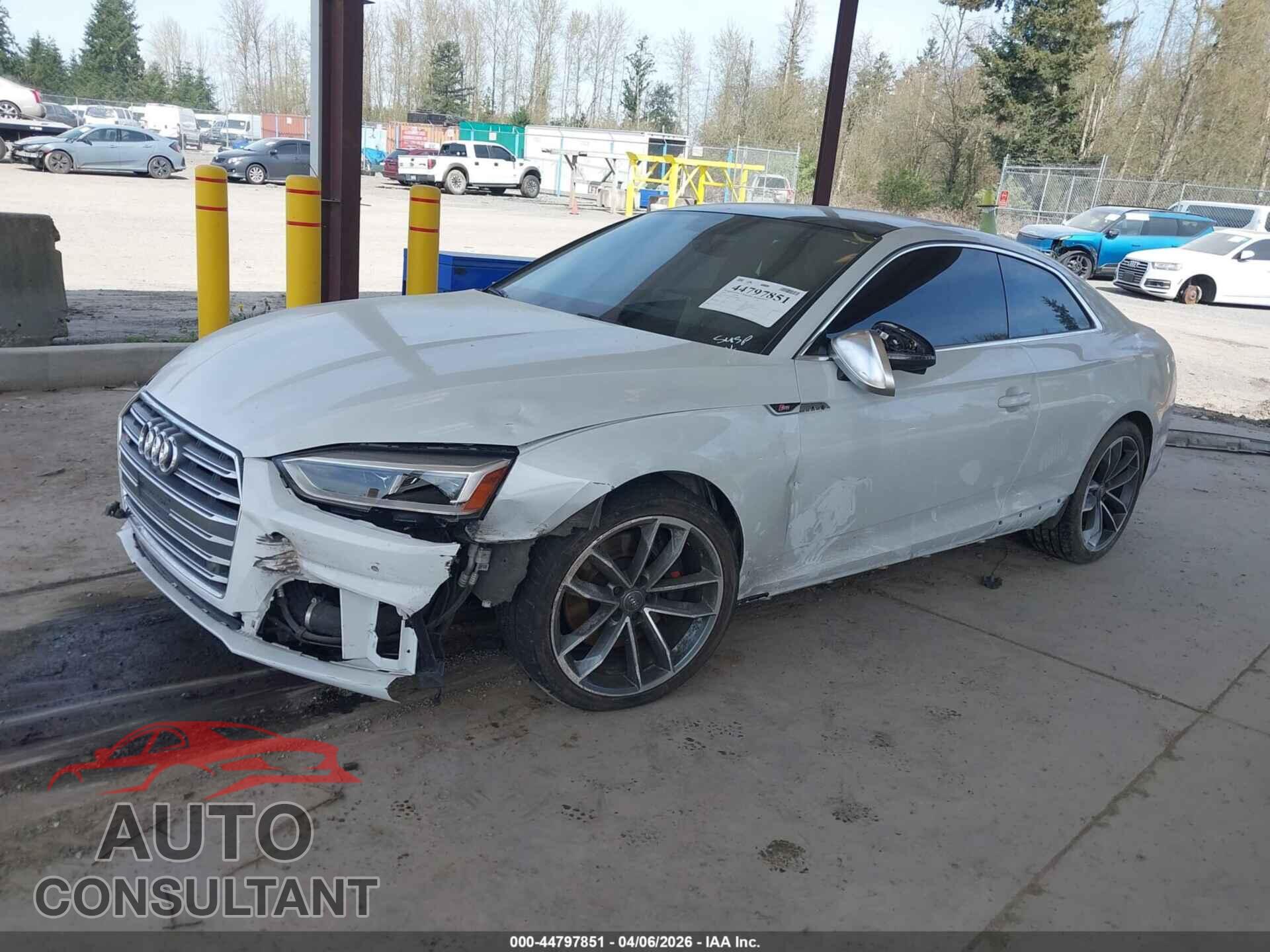 AUDI S5 2018 - WAUR4AF5XJA109806