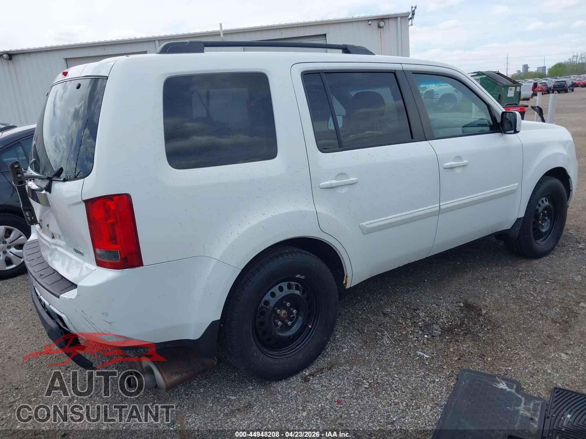 HONDA PILOT 2011 - 5FNYF4H56BB059406