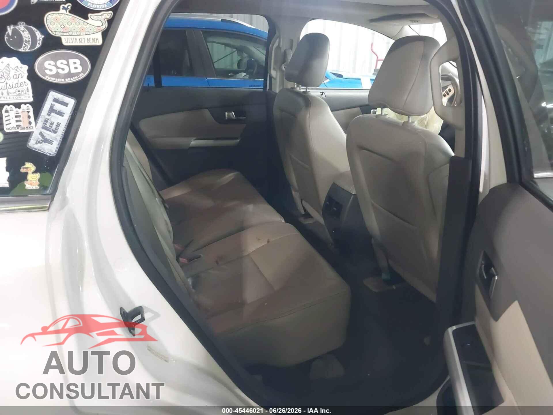 FORD EDGE 2012 - 2FMDK3KC2CBA40017