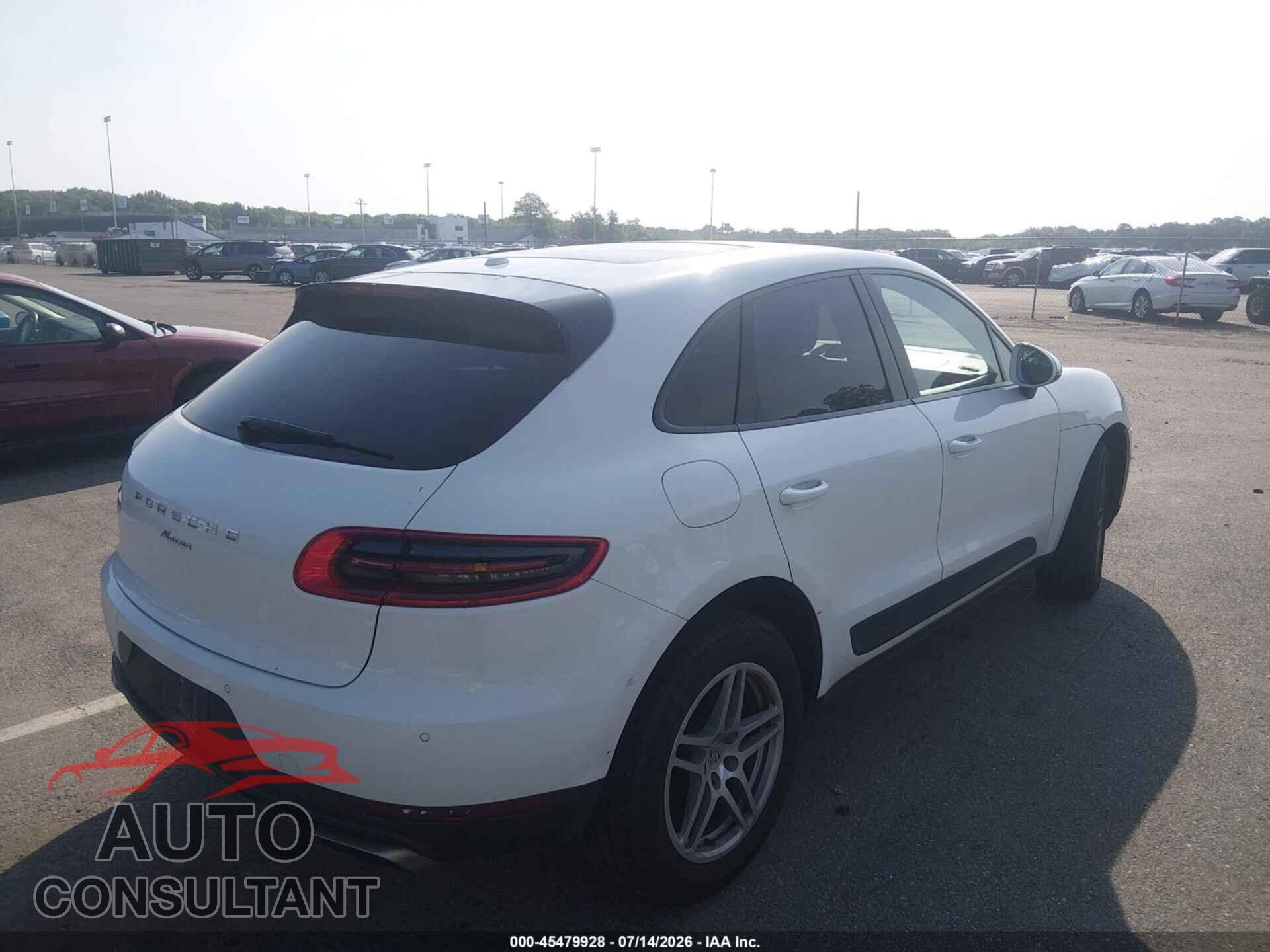 PORSCHE MACAN 2018 - WP1AA2A50JLB03991