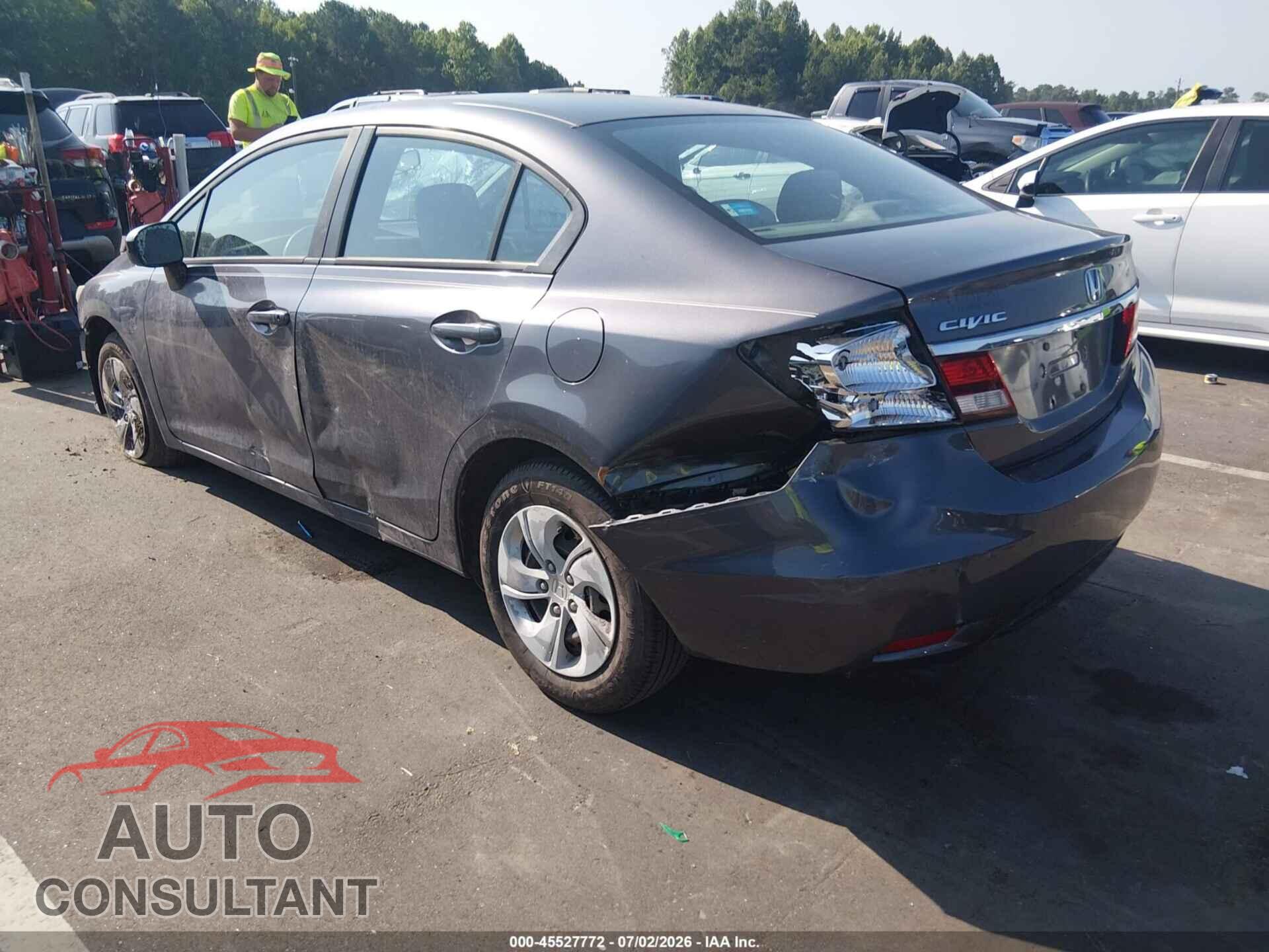 HONDA CIVIC 2014 - 2HGFB2F51EH528024
