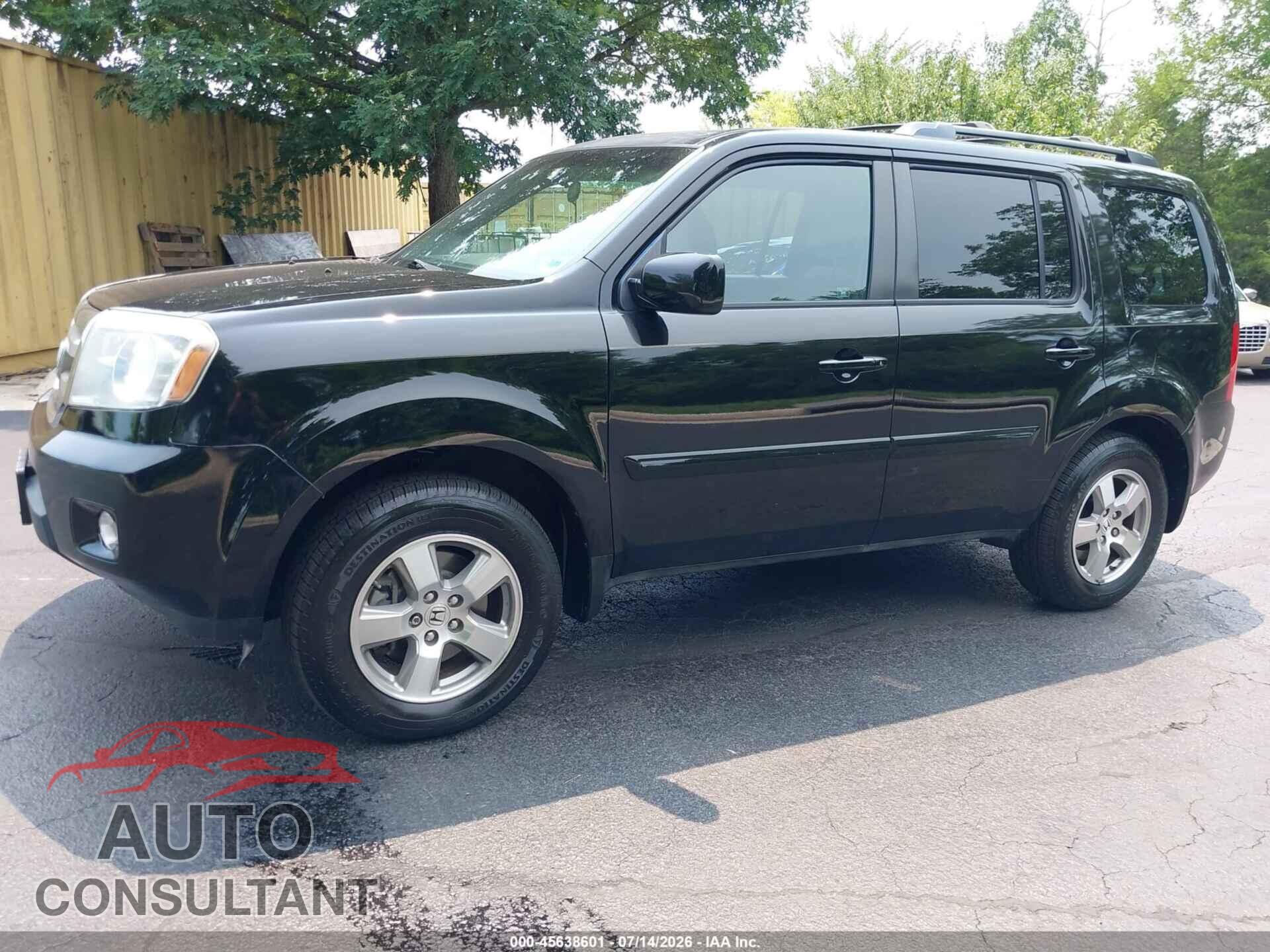 HONDA PILOT 2011 - 5FNYF4H43BB080544