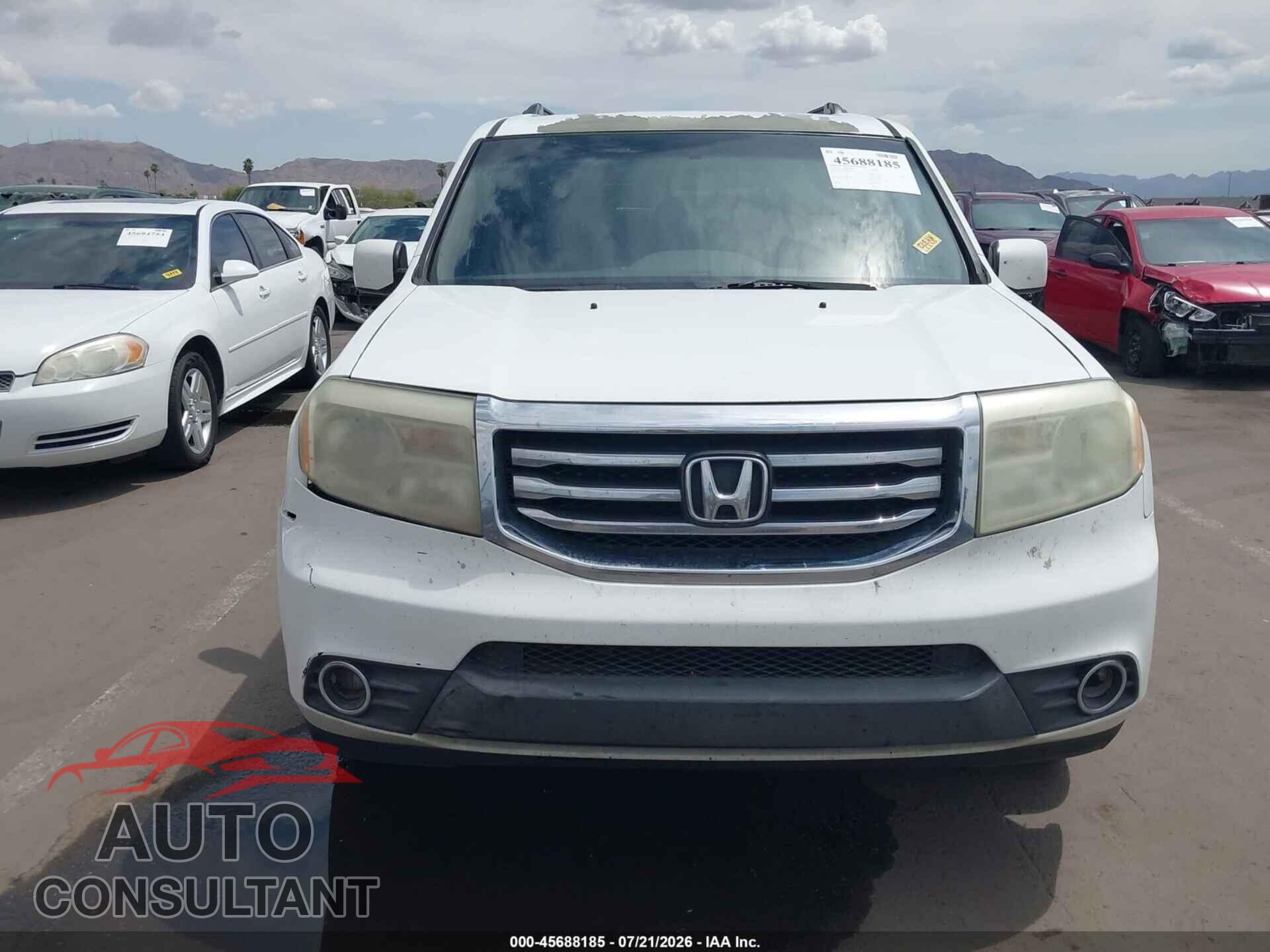 HONDA PILOT 2014 - 5FNYF4H48EB022241