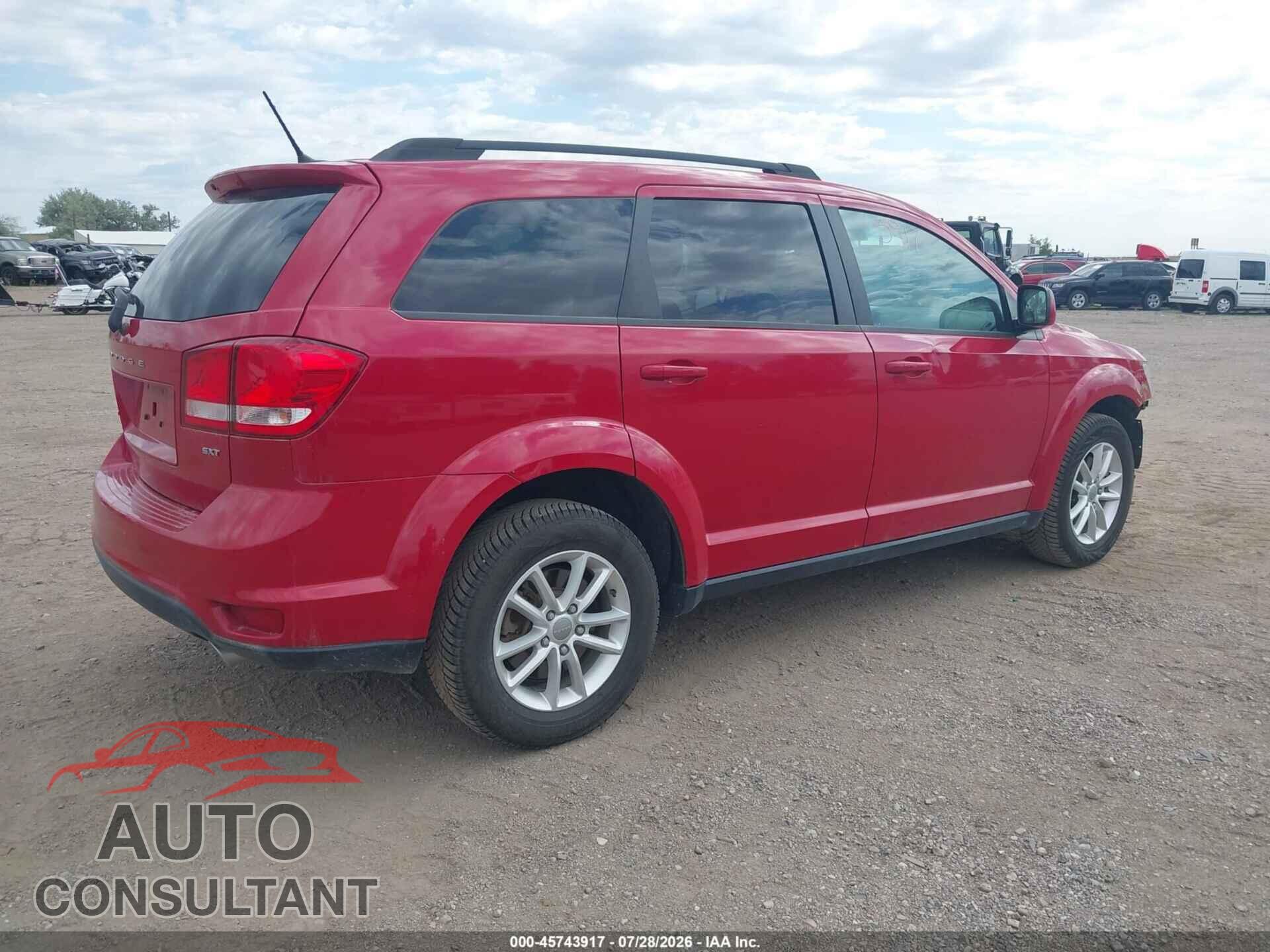 DODGE JOURNEY 2015 - 3C4PDDBG1FT532888