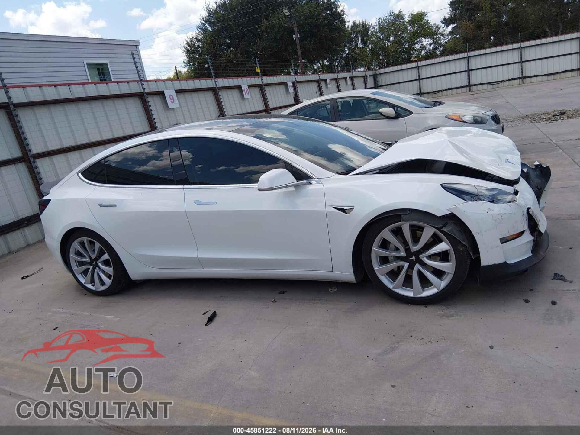 TESLA MODEL 3 2019 - 5YJ3E1EA7KF482475