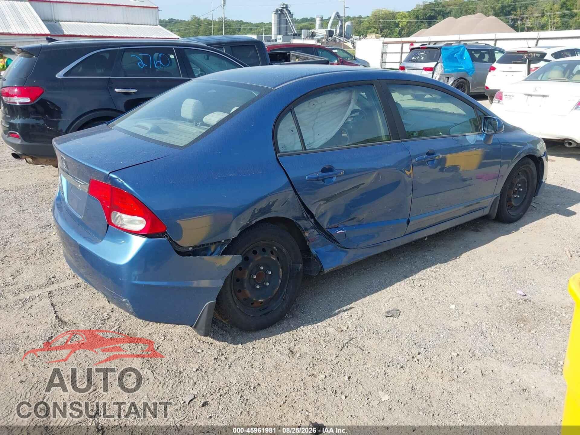 HONDA CIVIC 2009 - 19XFA16529E004636