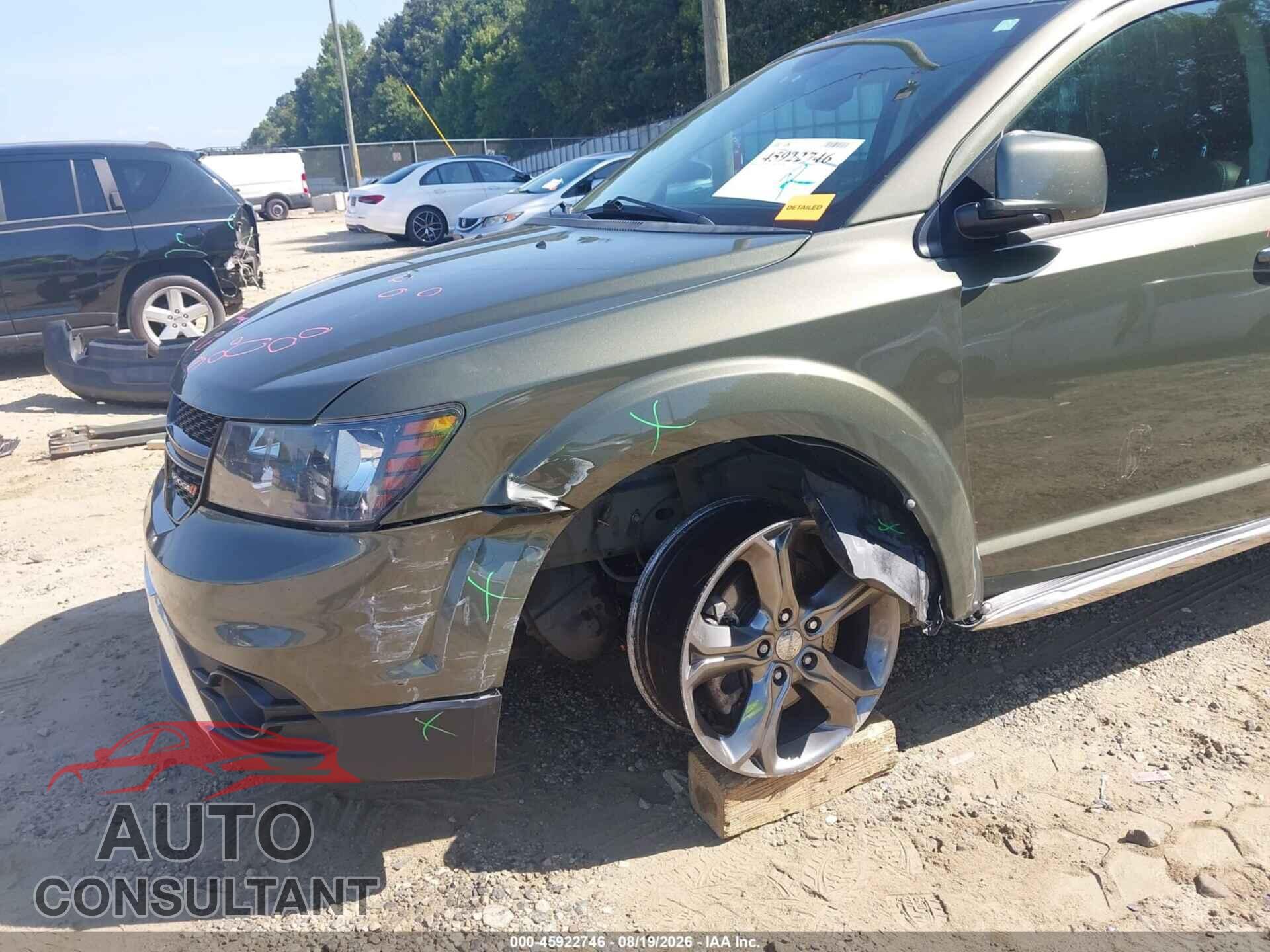 DODGE JOURNEY 2017 - 3C4PDDGG7HT553501