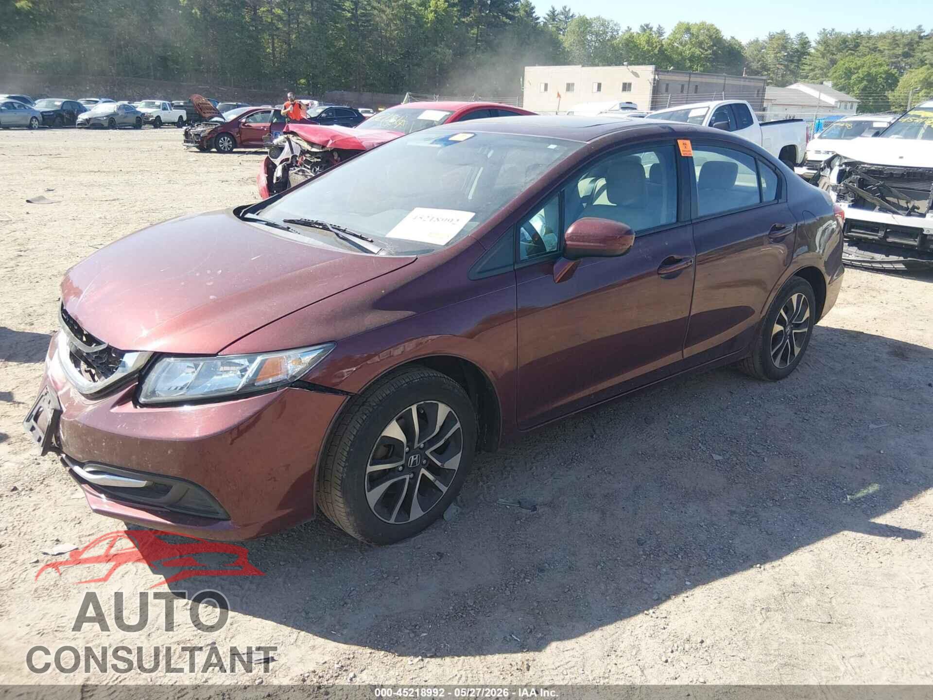 HONDA CIVIC 2015 - 19XFB2F81FE248643