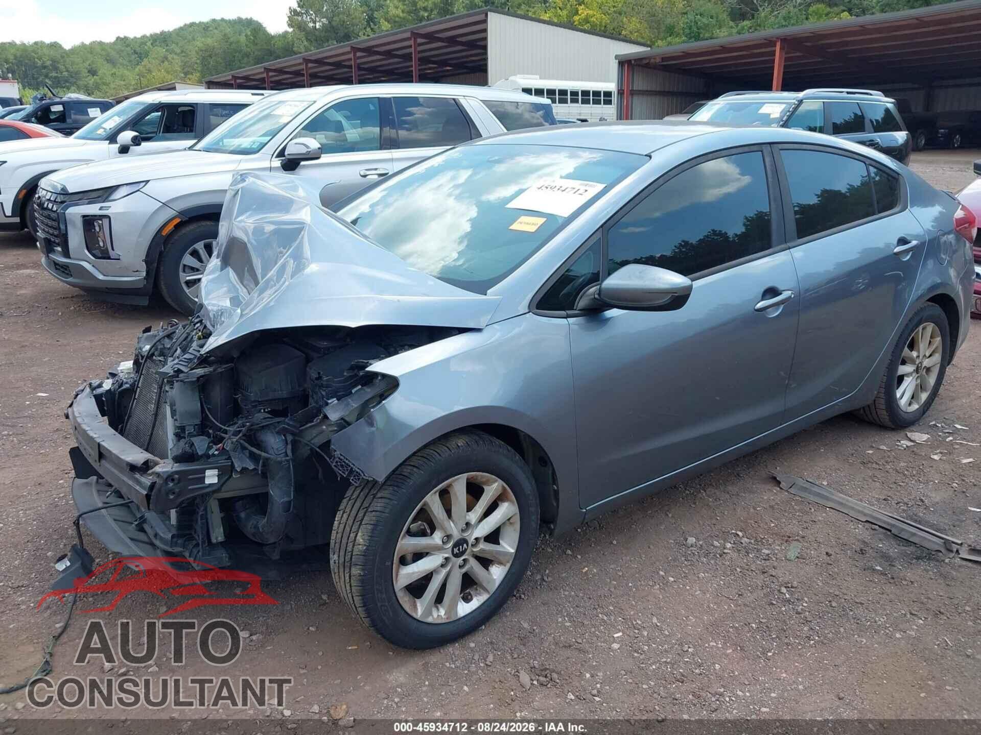 KIA FORTE 2017 - 3KPFL4A7XHE102039