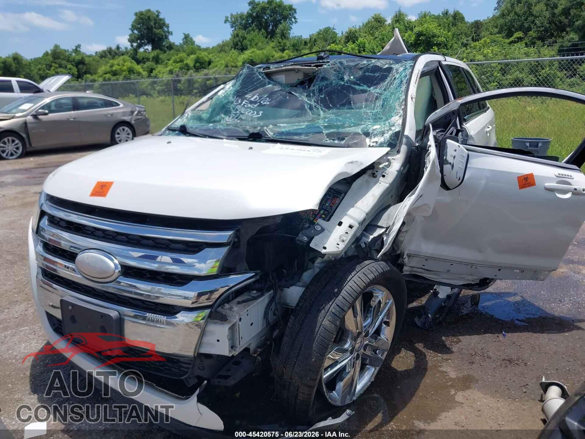 FORD EDGE 2013 - 2FMDK3KC6DBB20003