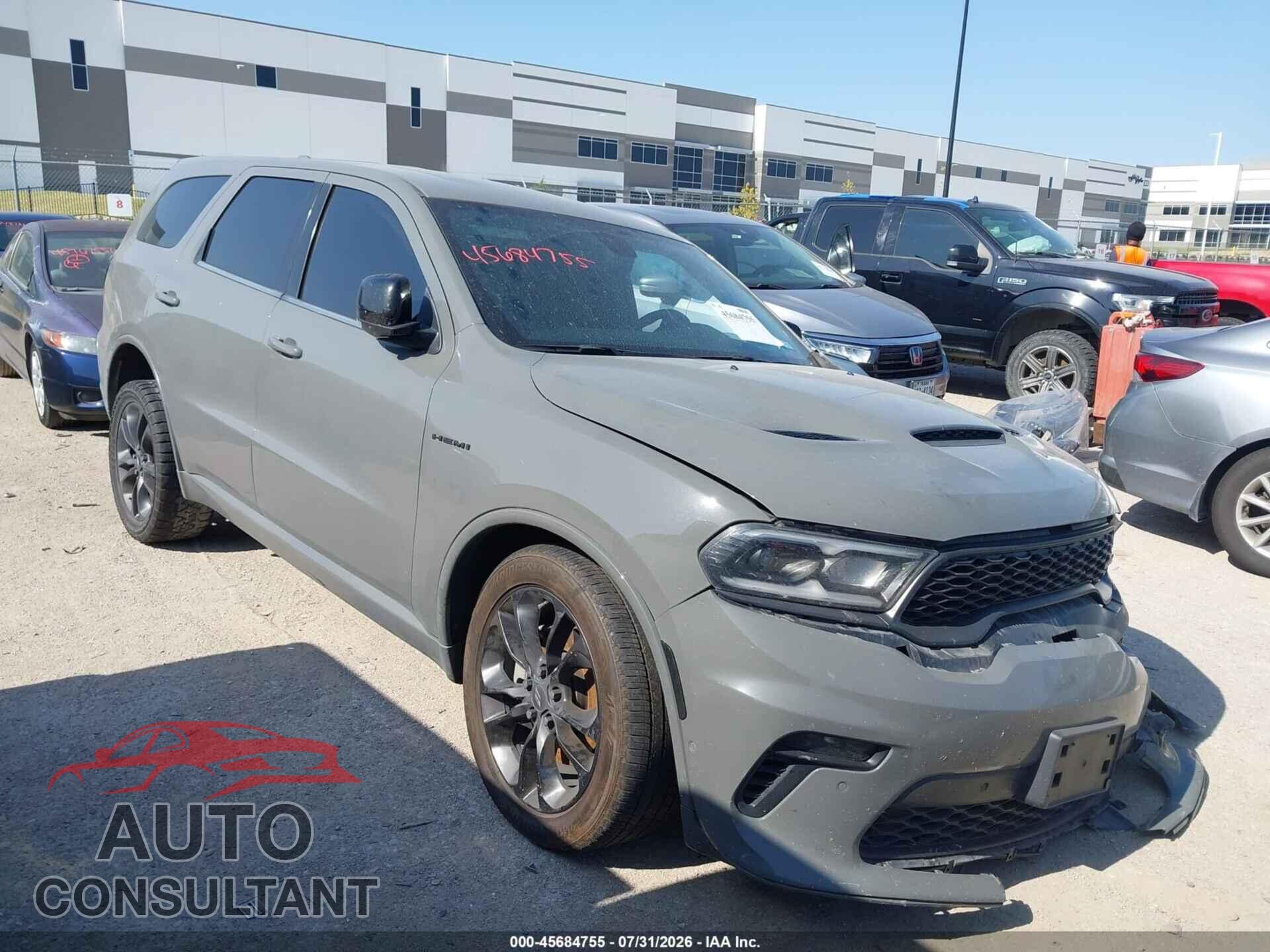 DODGE DURANGO 2021 - 1C4SDHCT8MC519321