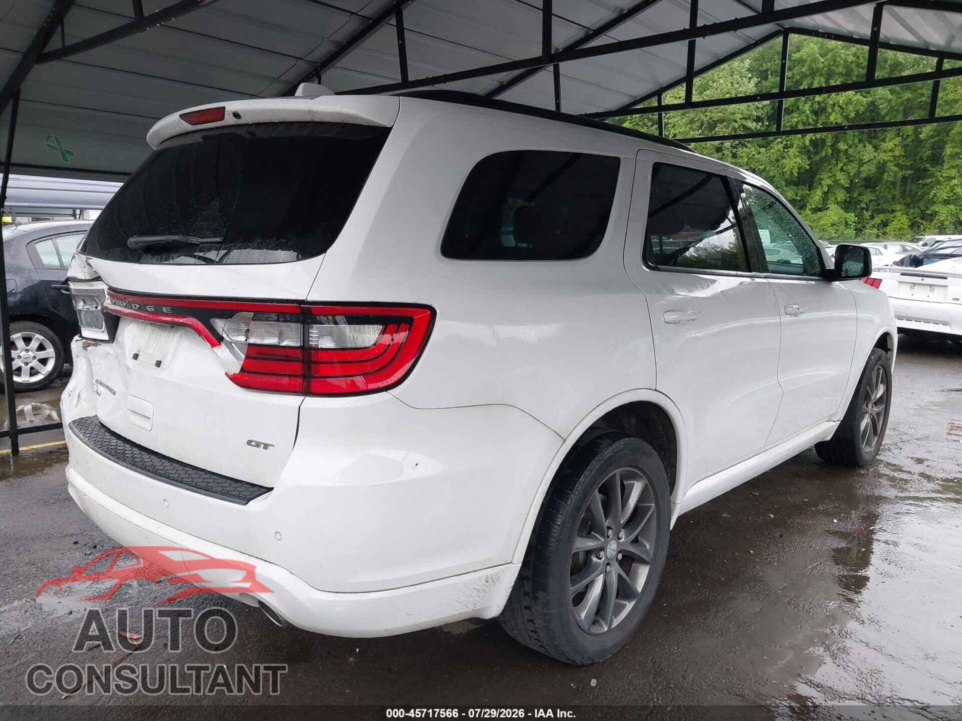 DODGE DURANGO 2017 - 1C4RDJDGXHC820976