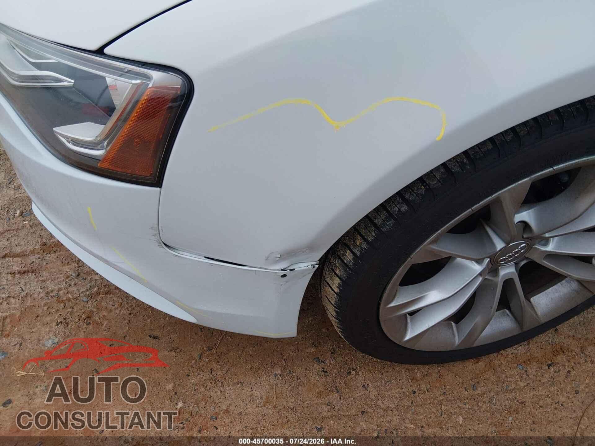 AUDI A5 2013 - WAUCFAFR5DA070176