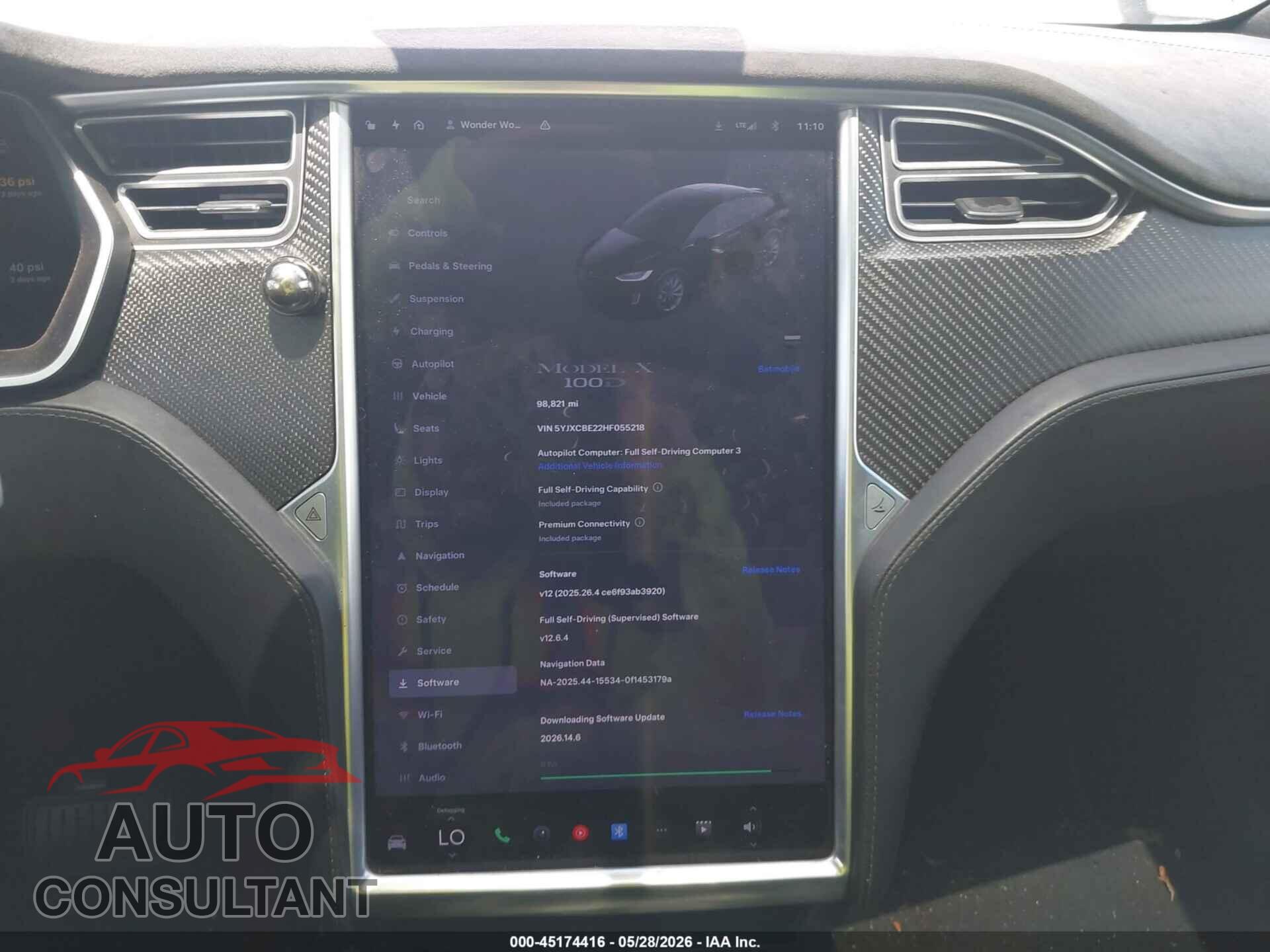 TESLA MODEL X 2017 - 5YJXCBE22HF055218