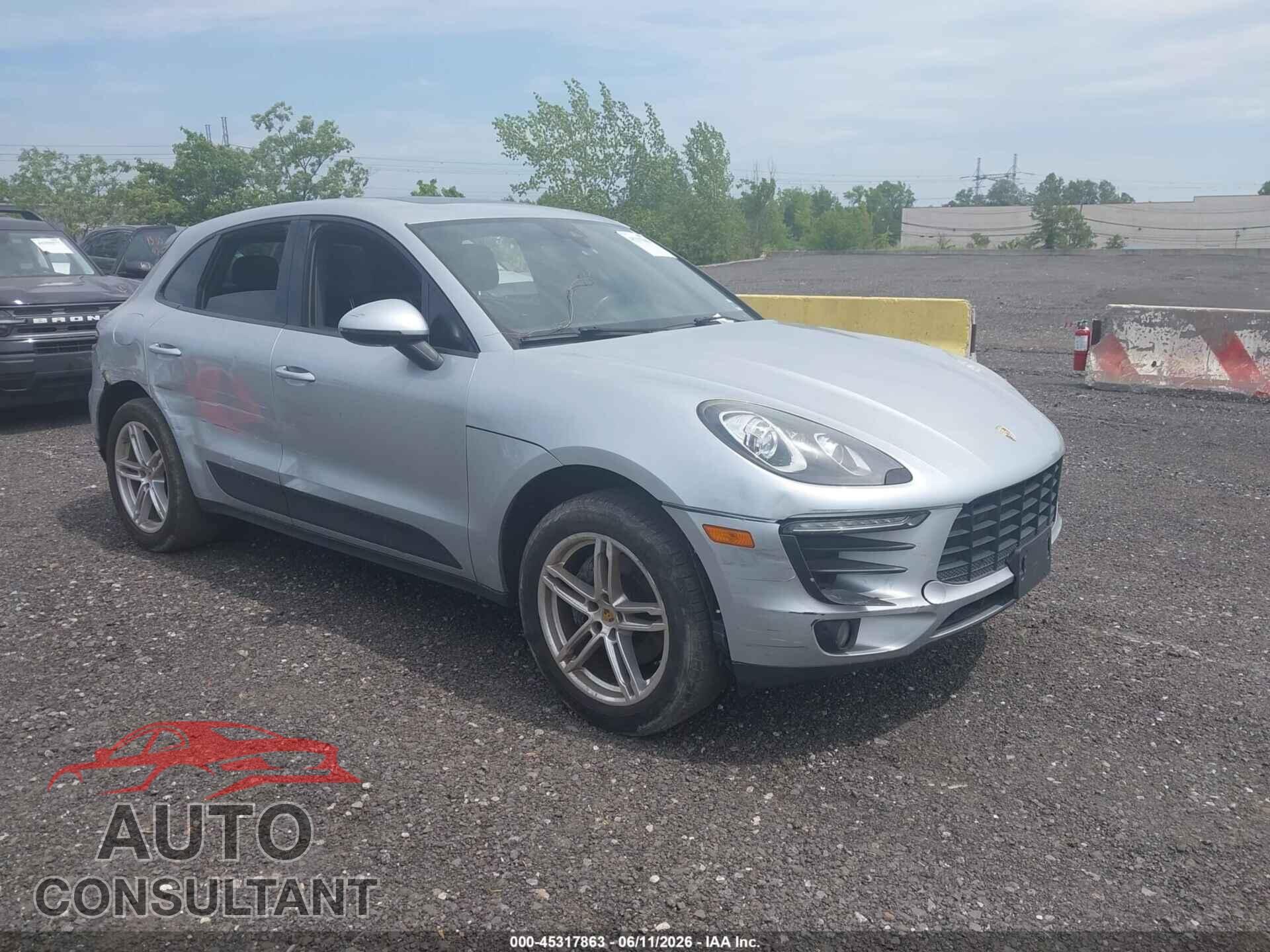 PORSCHE MACAN 2017 - WP1AA2A59HLB04681