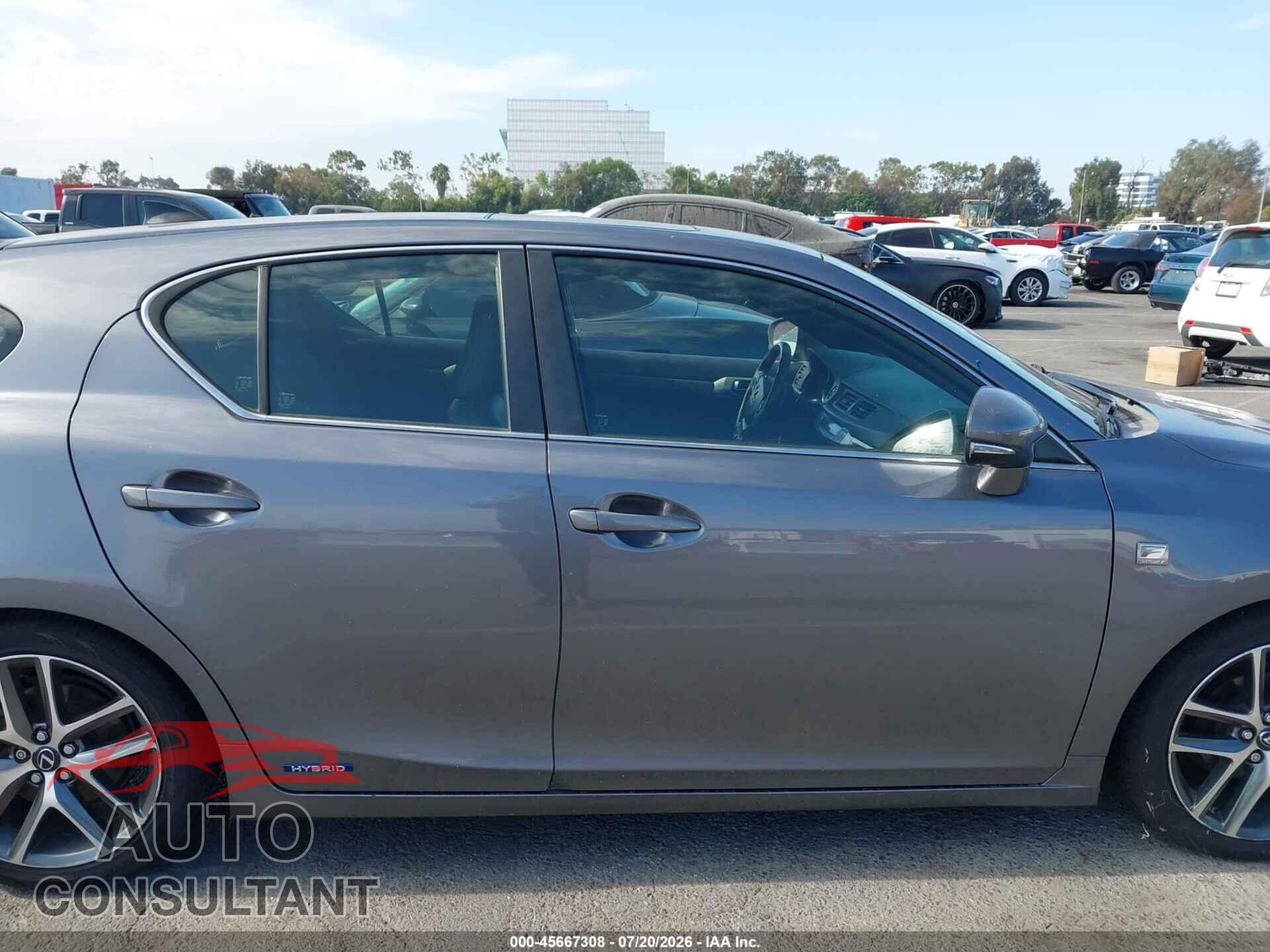 LEXUS CT 200H 2014 - JTHKD5BH4E2206557