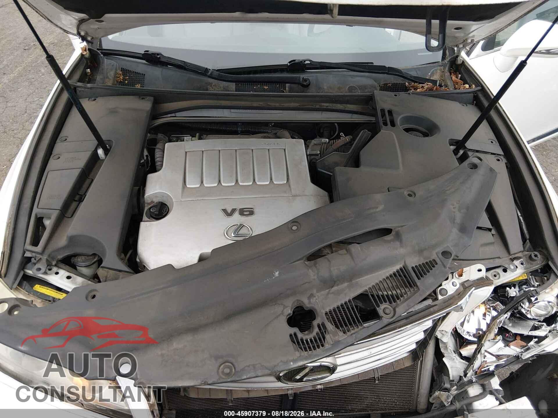 LEXUS ES 350 2010 - JTHBK1EG6A2399743