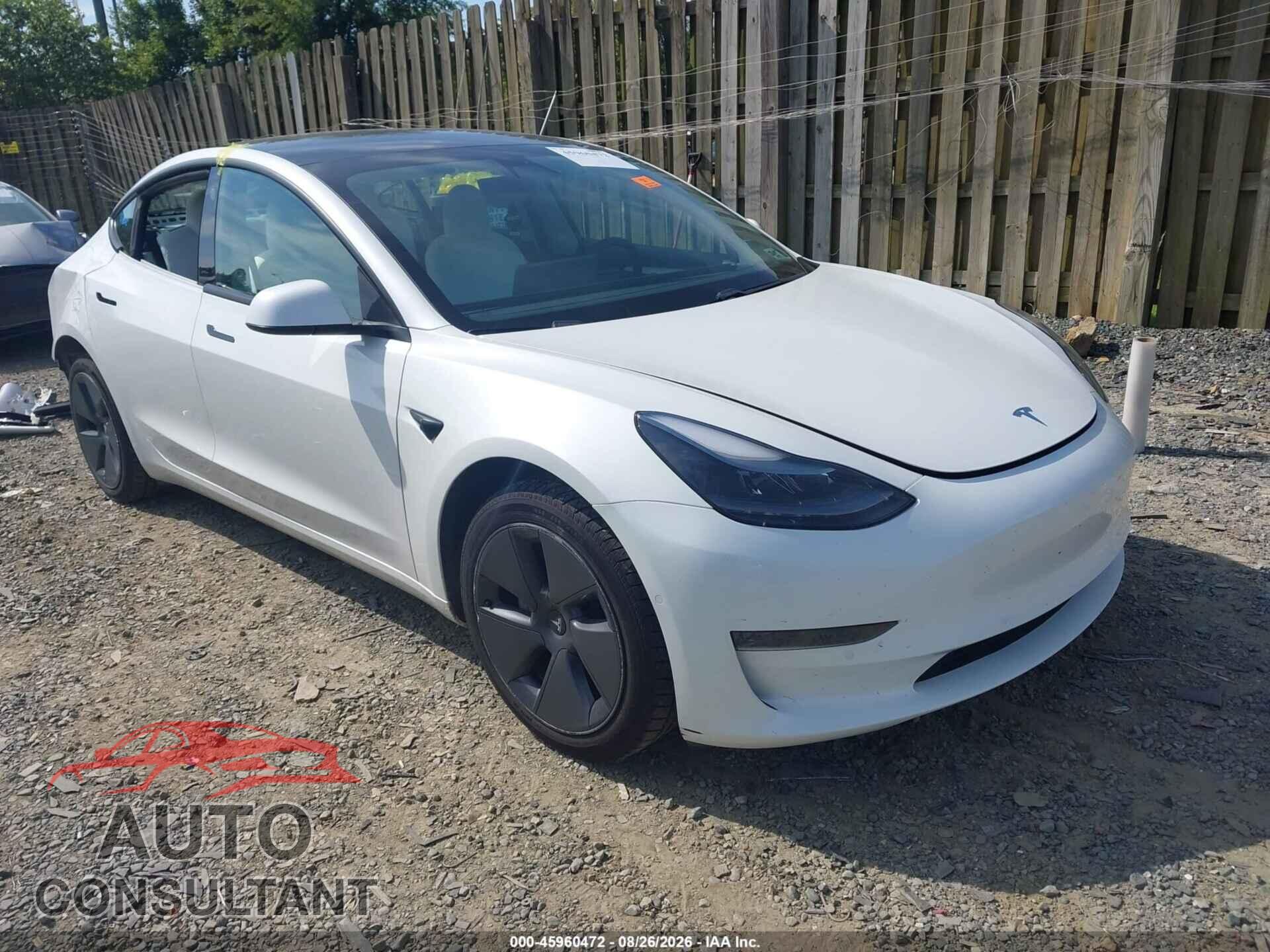 TESLA MODEL 3 2021 - 5YJ3E1EA1MF030072
