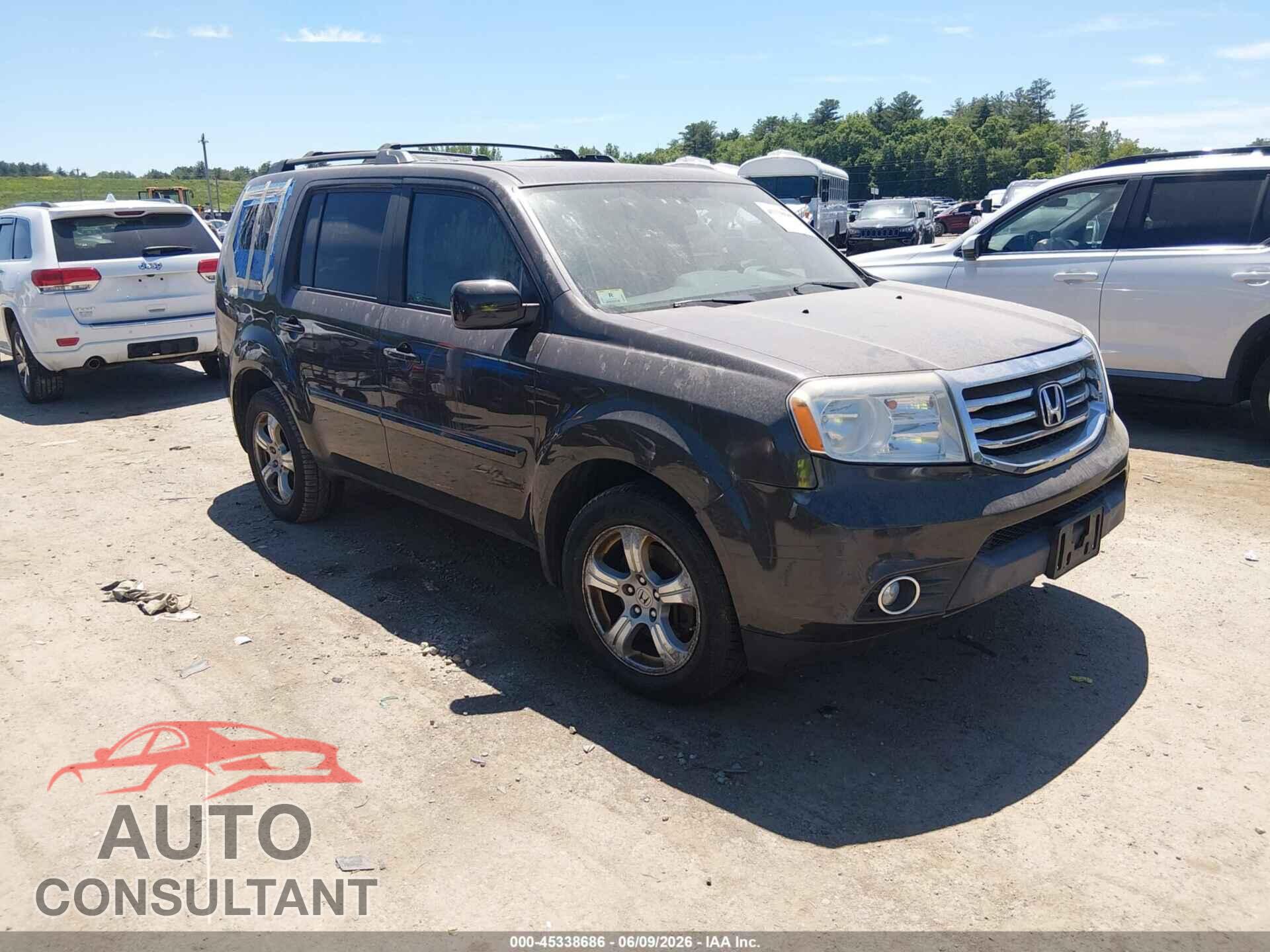 HONDA PILOT 2012 - 5FNYF4H55CB056093