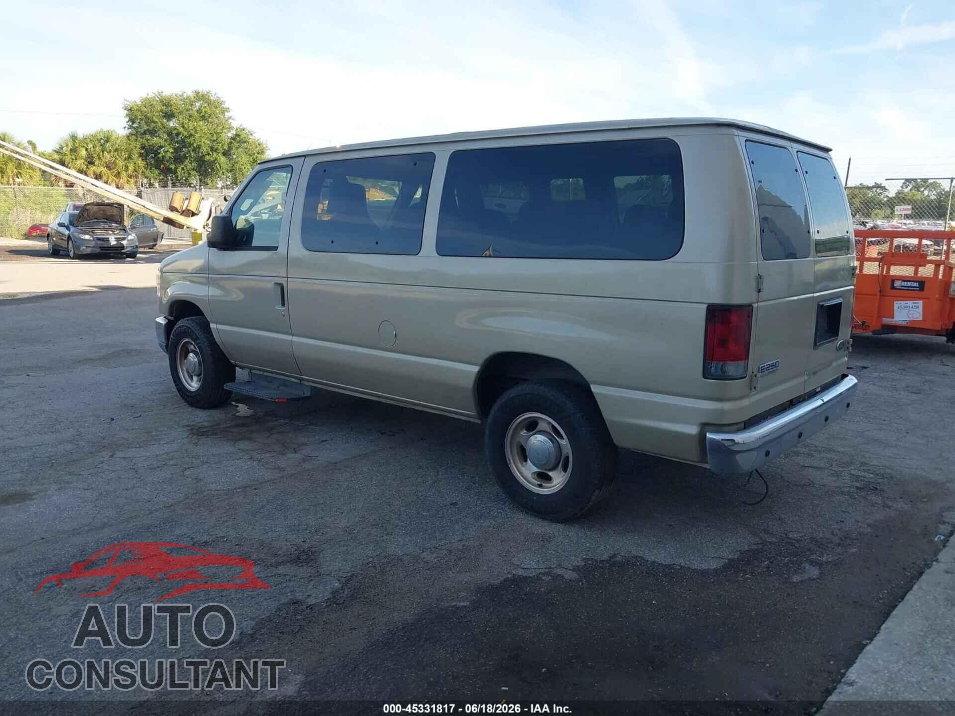 FORD E-250 2012 - 1FTNE2EL2CDA50594
