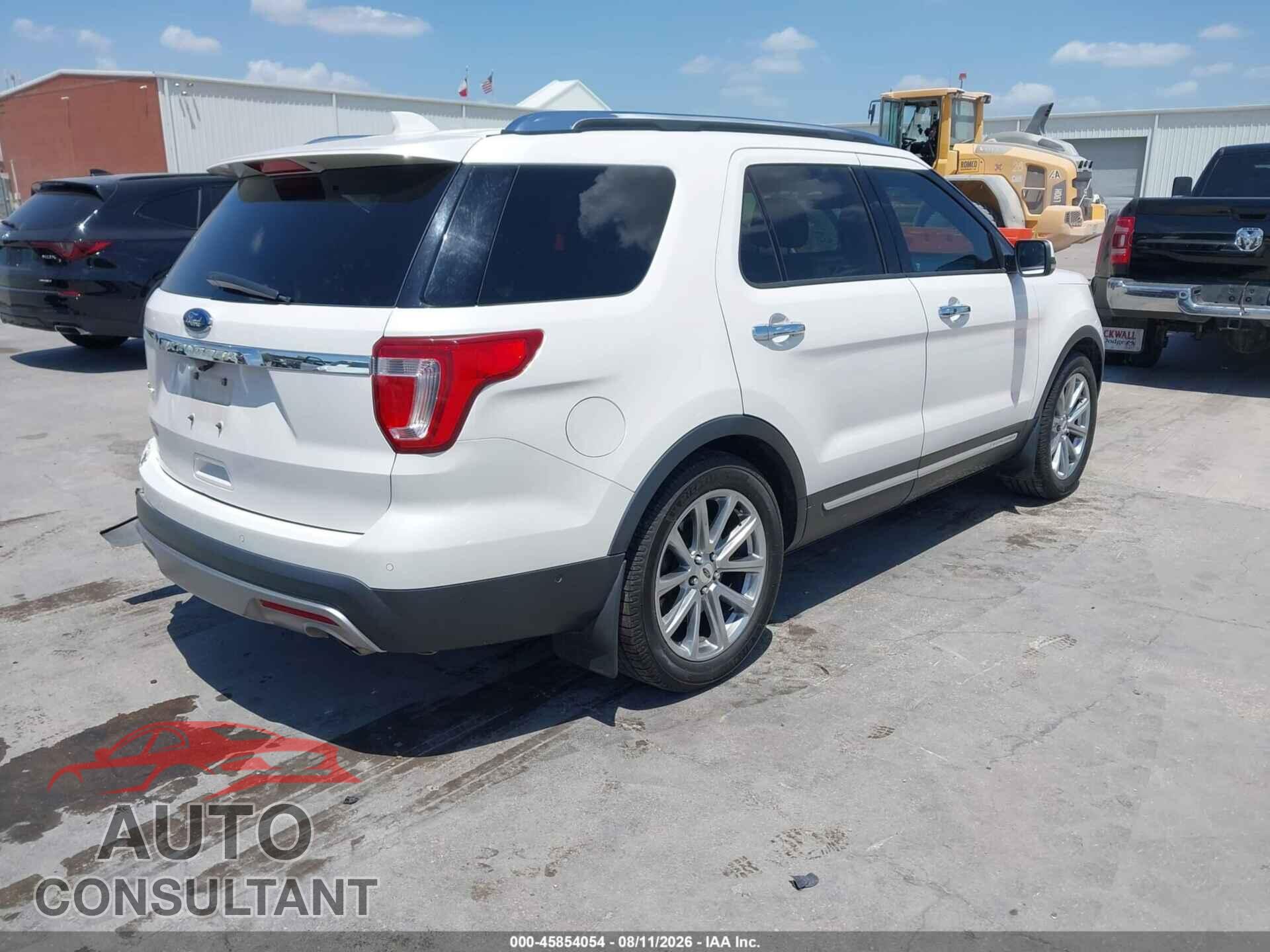 FORD EXPLORER 2017 - 1FM5K7F86HGD02882