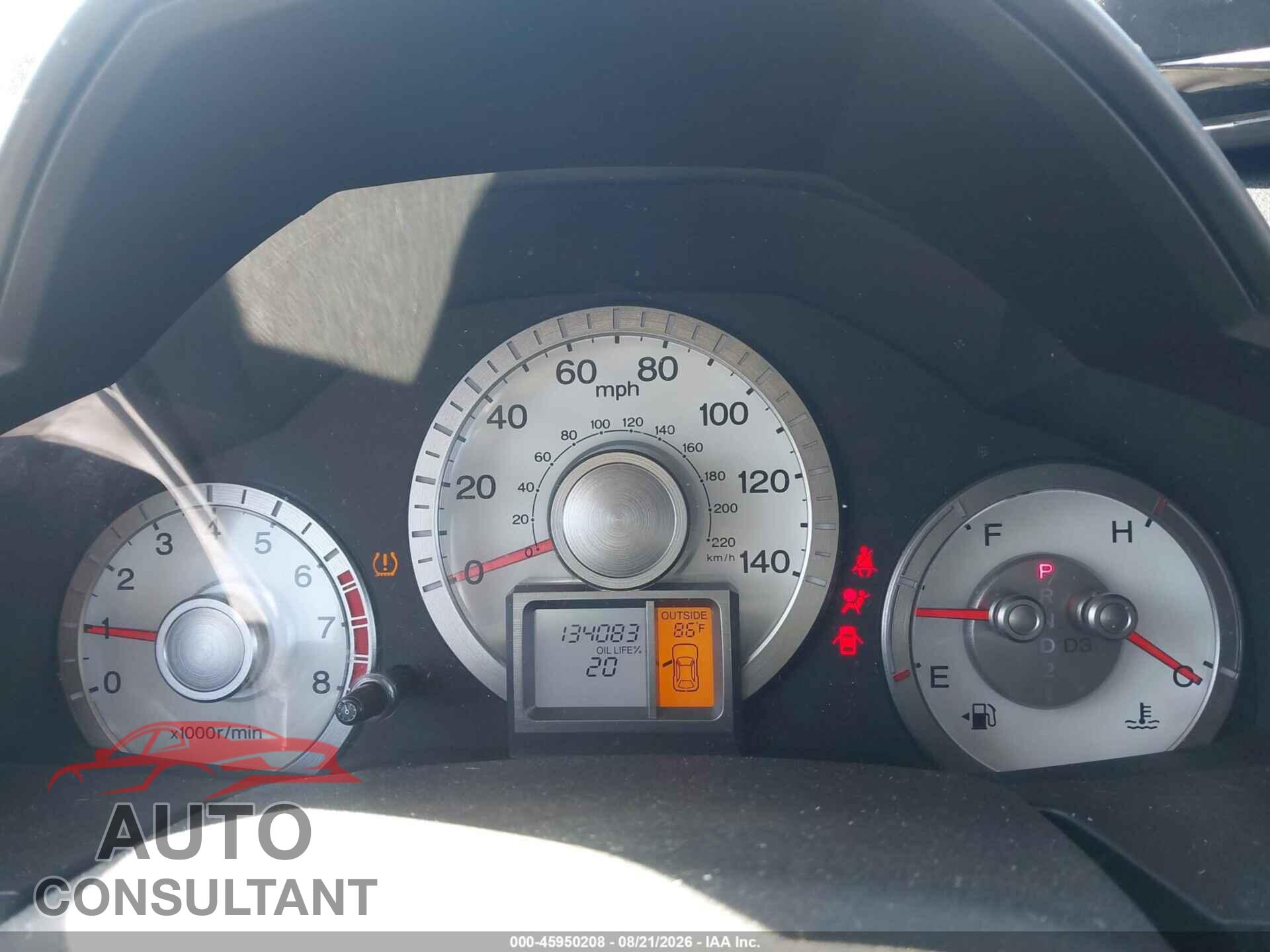 HONDA PILOT 2011 - 5FNYF3H41BB047665