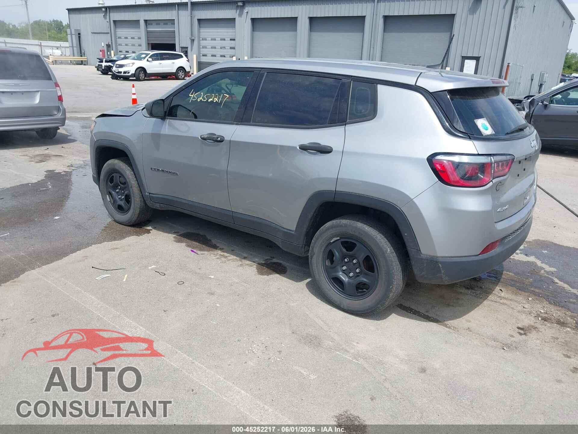 JEEP COMPASS 2019 - 3C4NJDAB9KT837331
