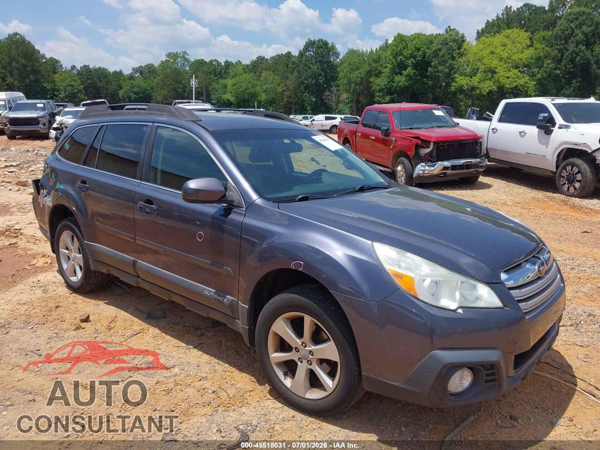 SUBARU OUTBACK 2014 - 4S4BRBCC4E3292902