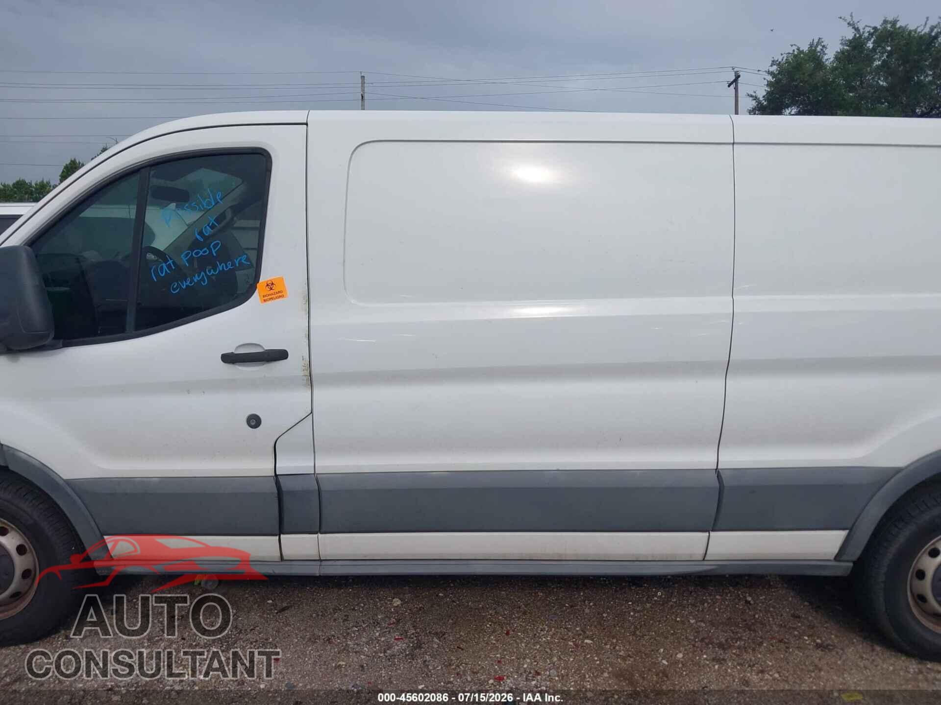 FORD TRANSIT-350 2015 - 1FTSW2ZM8FKB28668