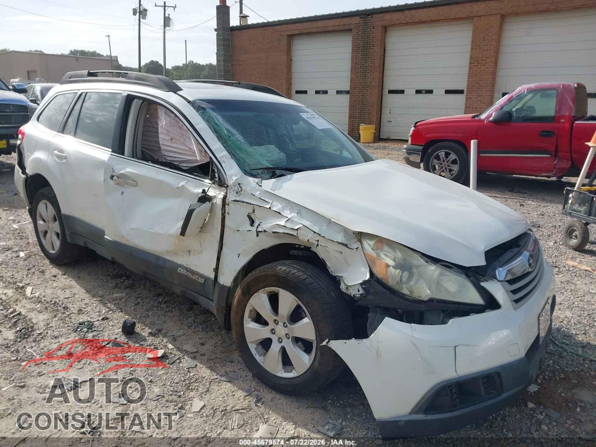 SUBARU OUTBACK 2011 - 4S4BRBKC5B3314130