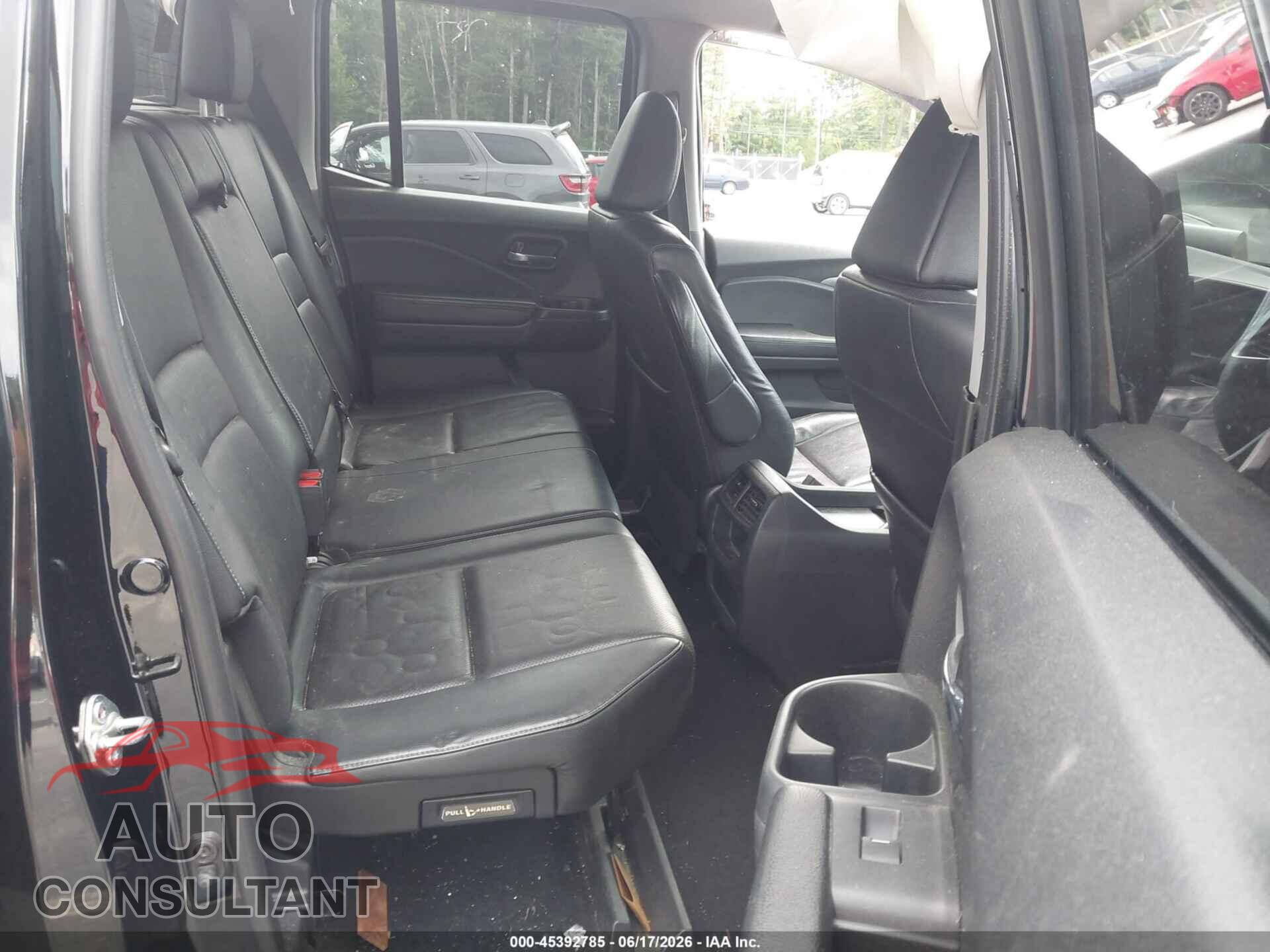 HONDA RIDGELINE 2017 - 5FPYK3F64HB003398