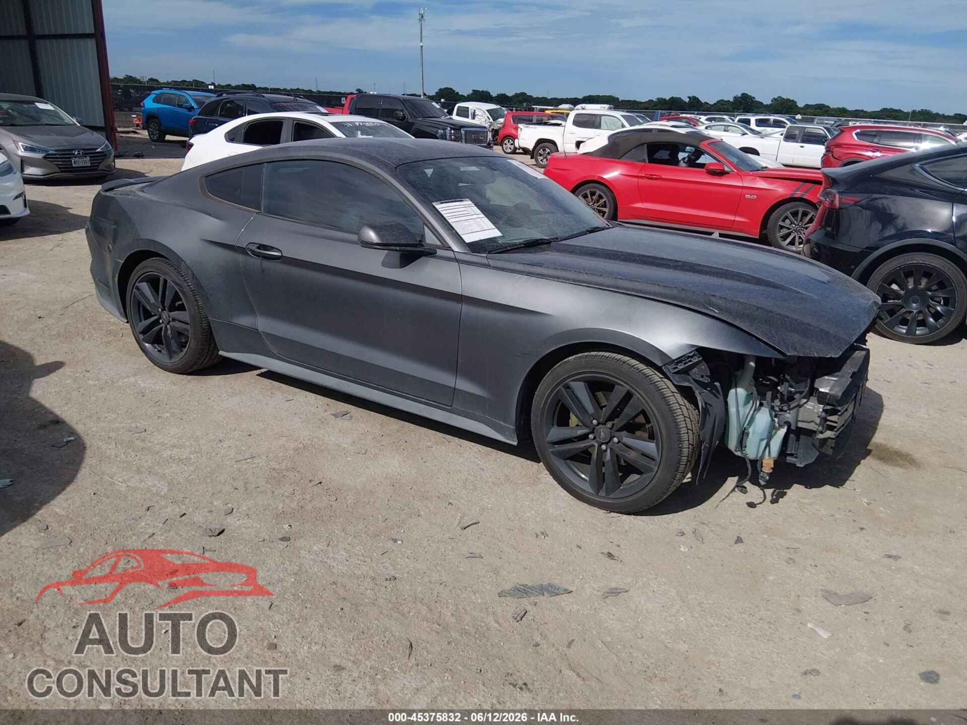 FORD MUSTANG 2017 - 1FA6P8TH9H5259242