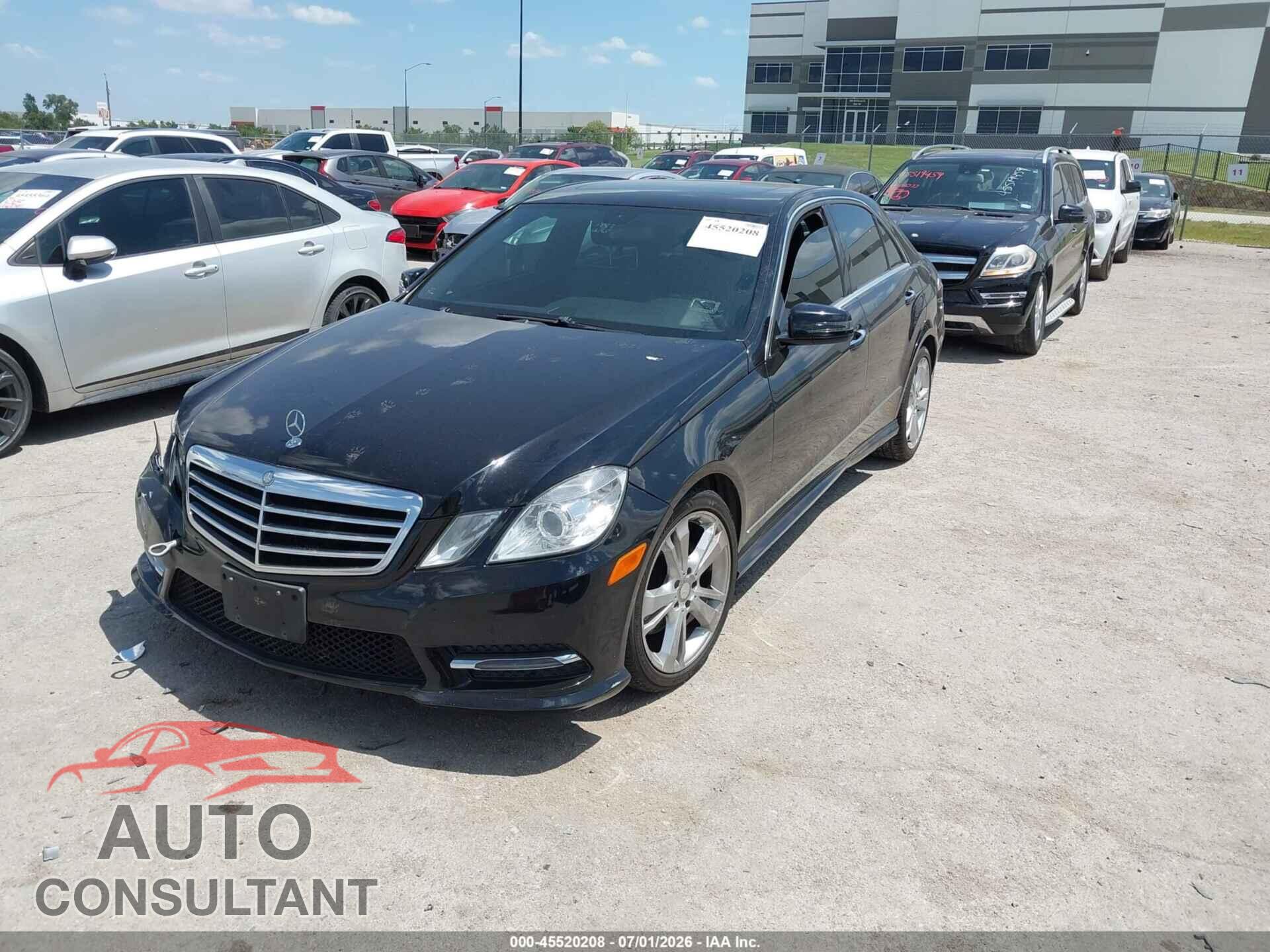 MERCEDES-BENZ E 350 2013 - WDDHF5KB2DA749496