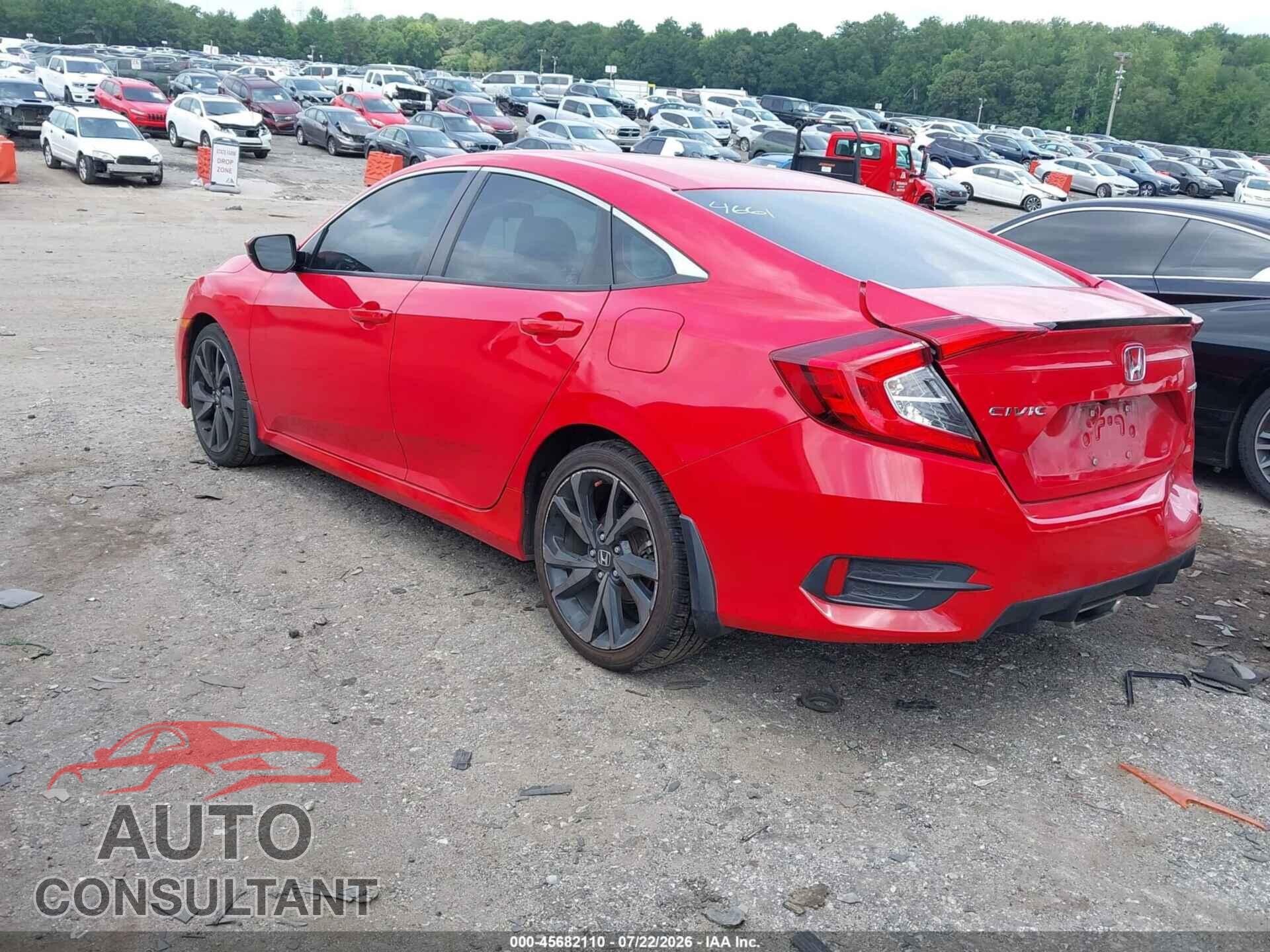 HONDA CIVIC 2021 - 2HGFC2F8XMH554661