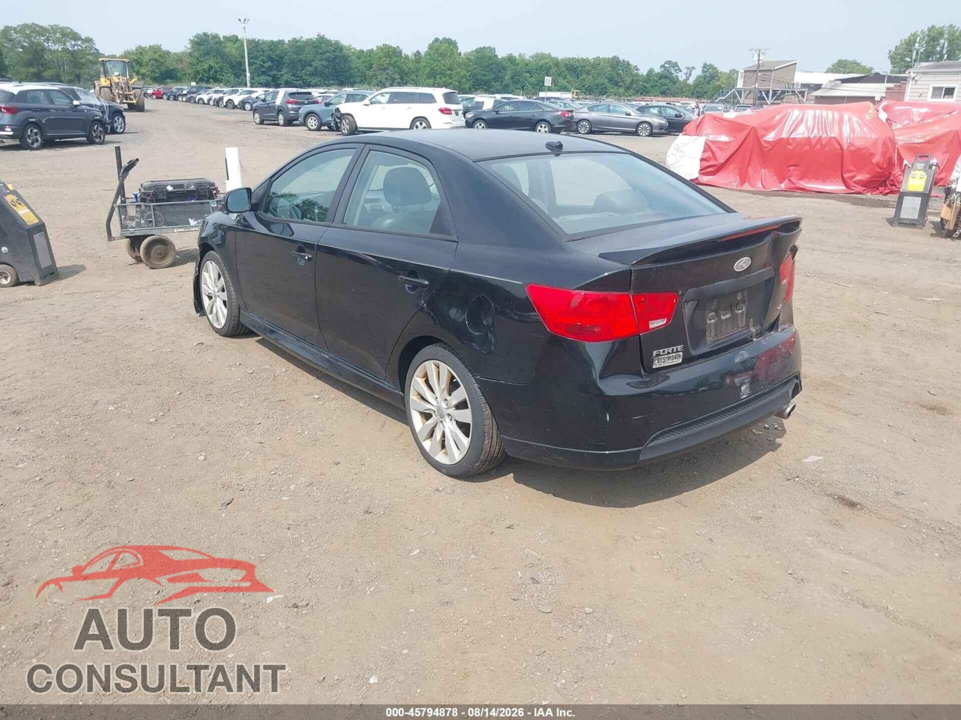 KIA FORTE 2012 - KNAFW4A30C5555334