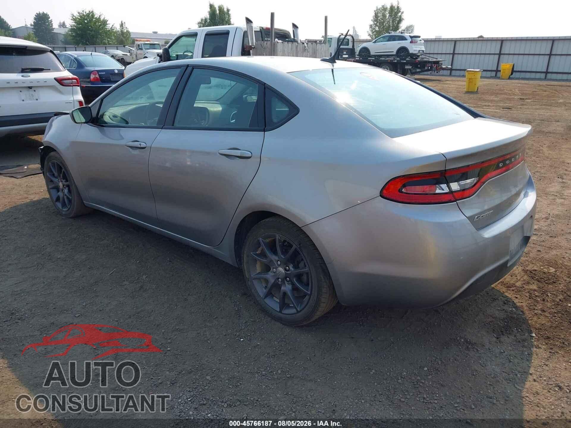 DODGE DART 2016 - 1C3CDFAA2GD656851