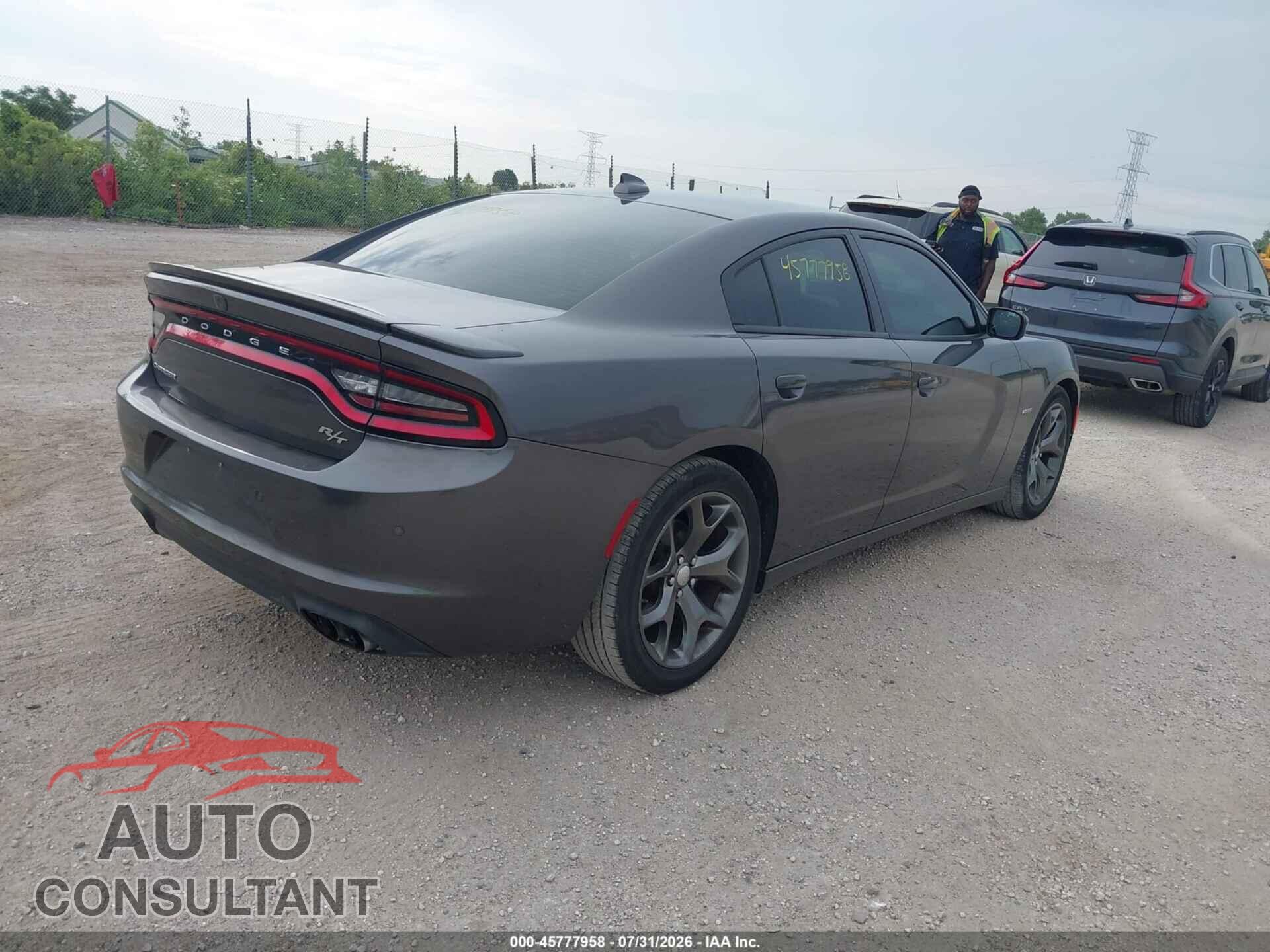 DODGE CHARGER 2015 - 2C3CDXCT3FH778656
