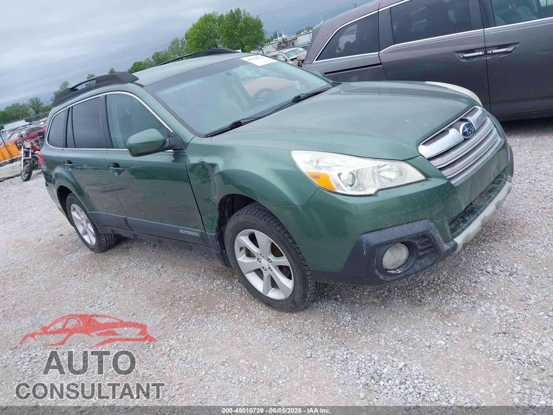 SUBARU OUTBACK 2013 - 4S4BRCCC8D3278960