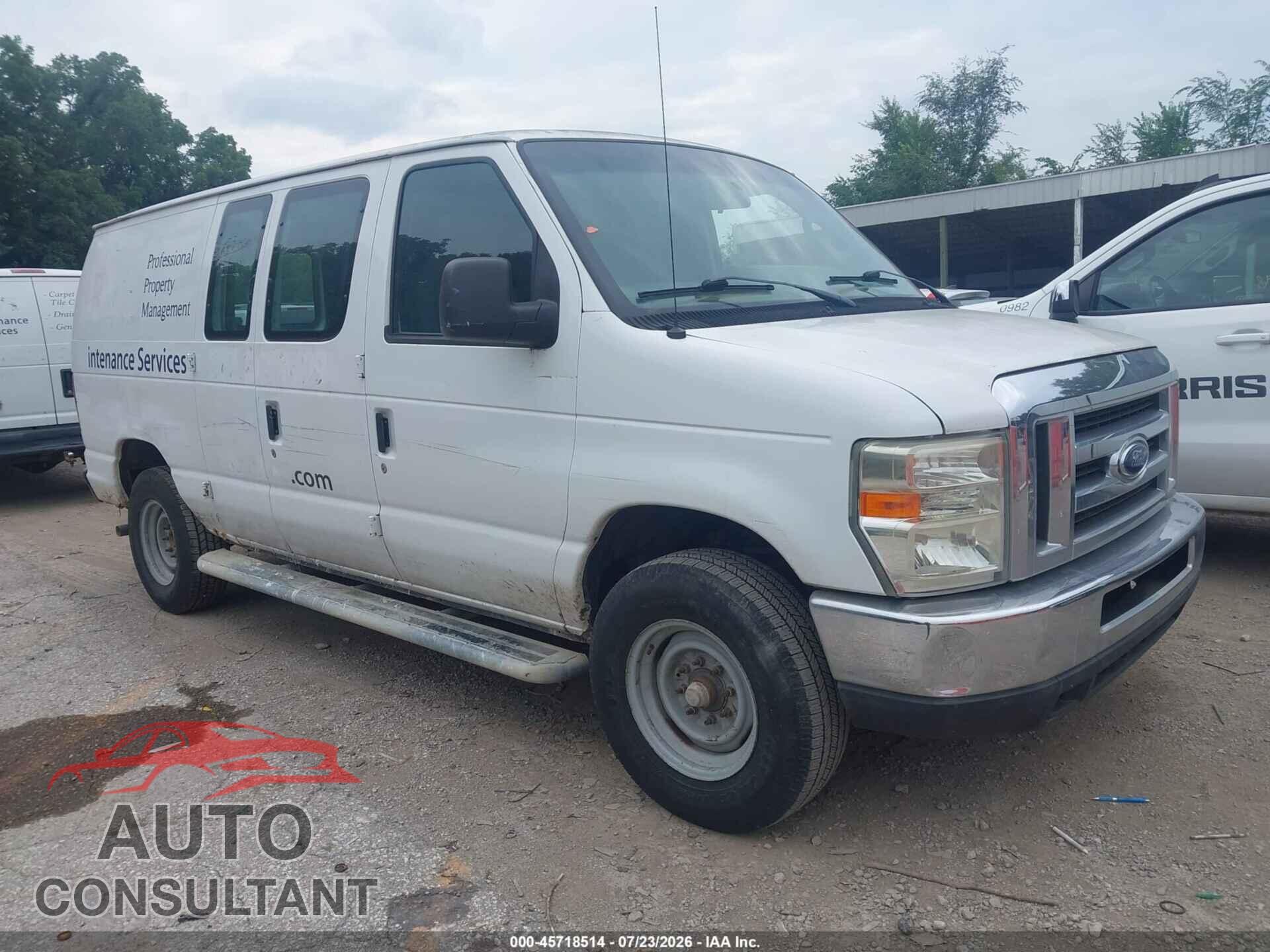 FORD E-250 2009 - 1FTNE24W49DA48477