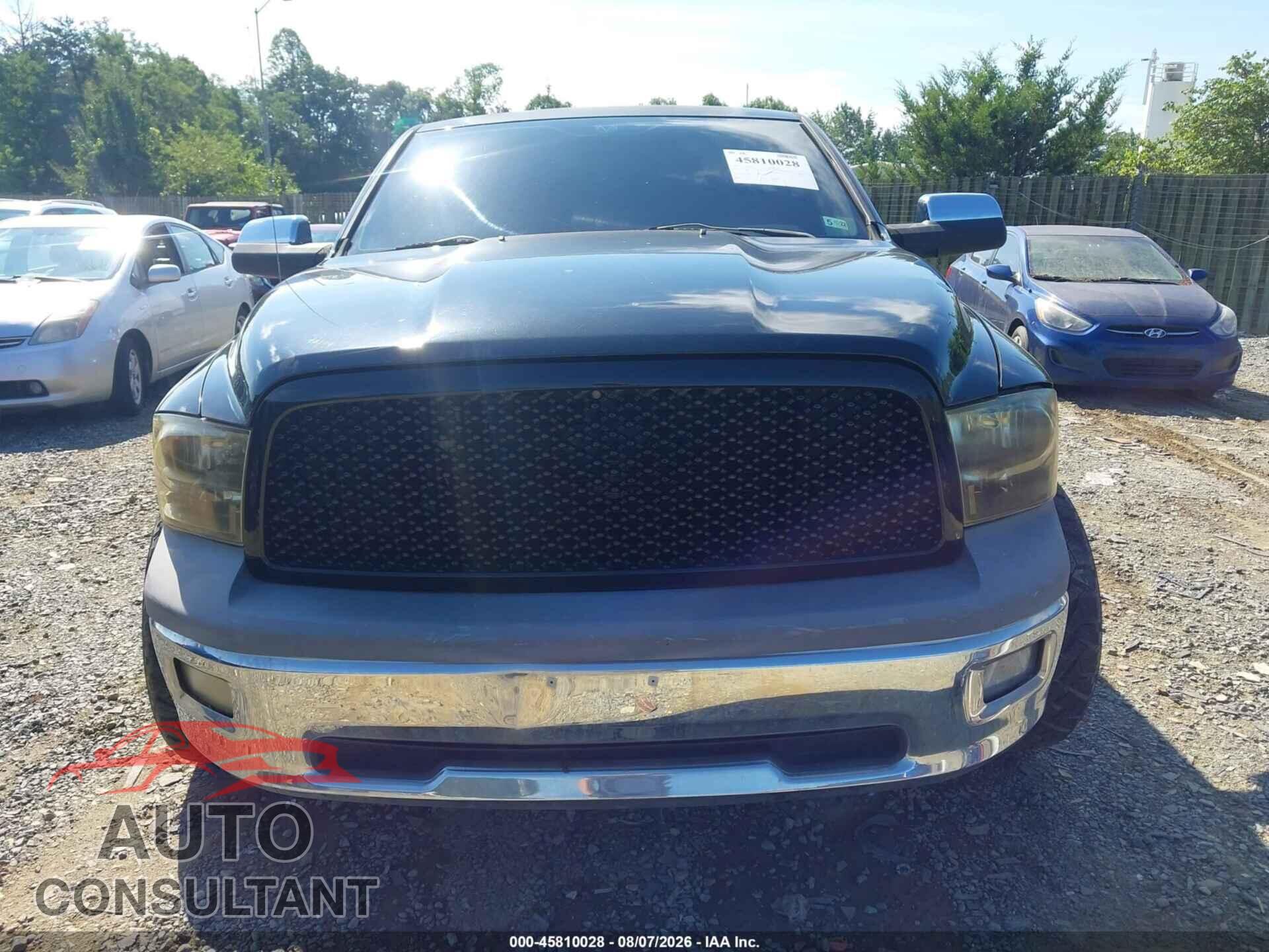 DODGE RAM 1500 2009 - 1D3HV13T495711449