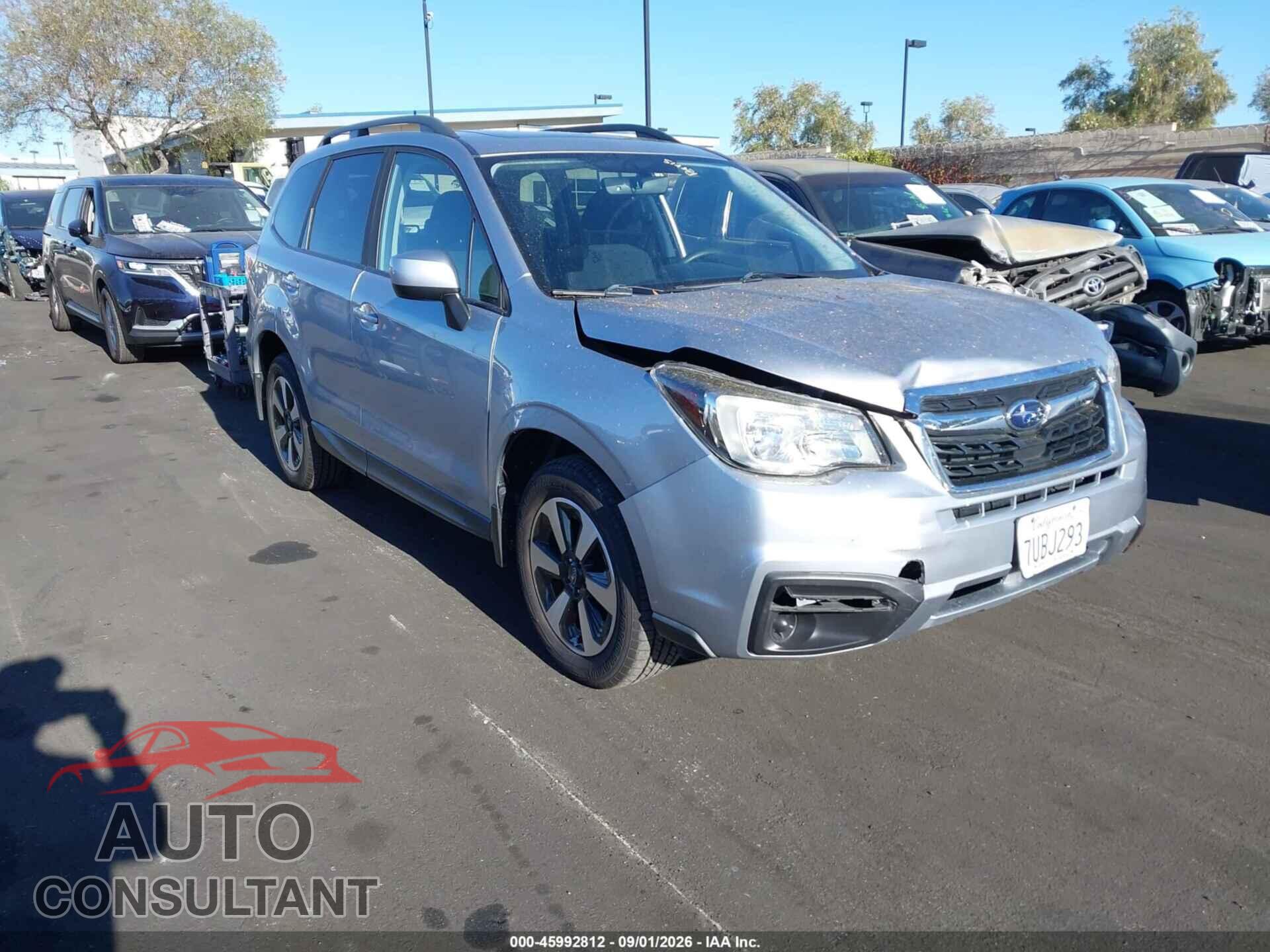 SUBARU FORESTER 2017 - JF2SJAEC5HH419829