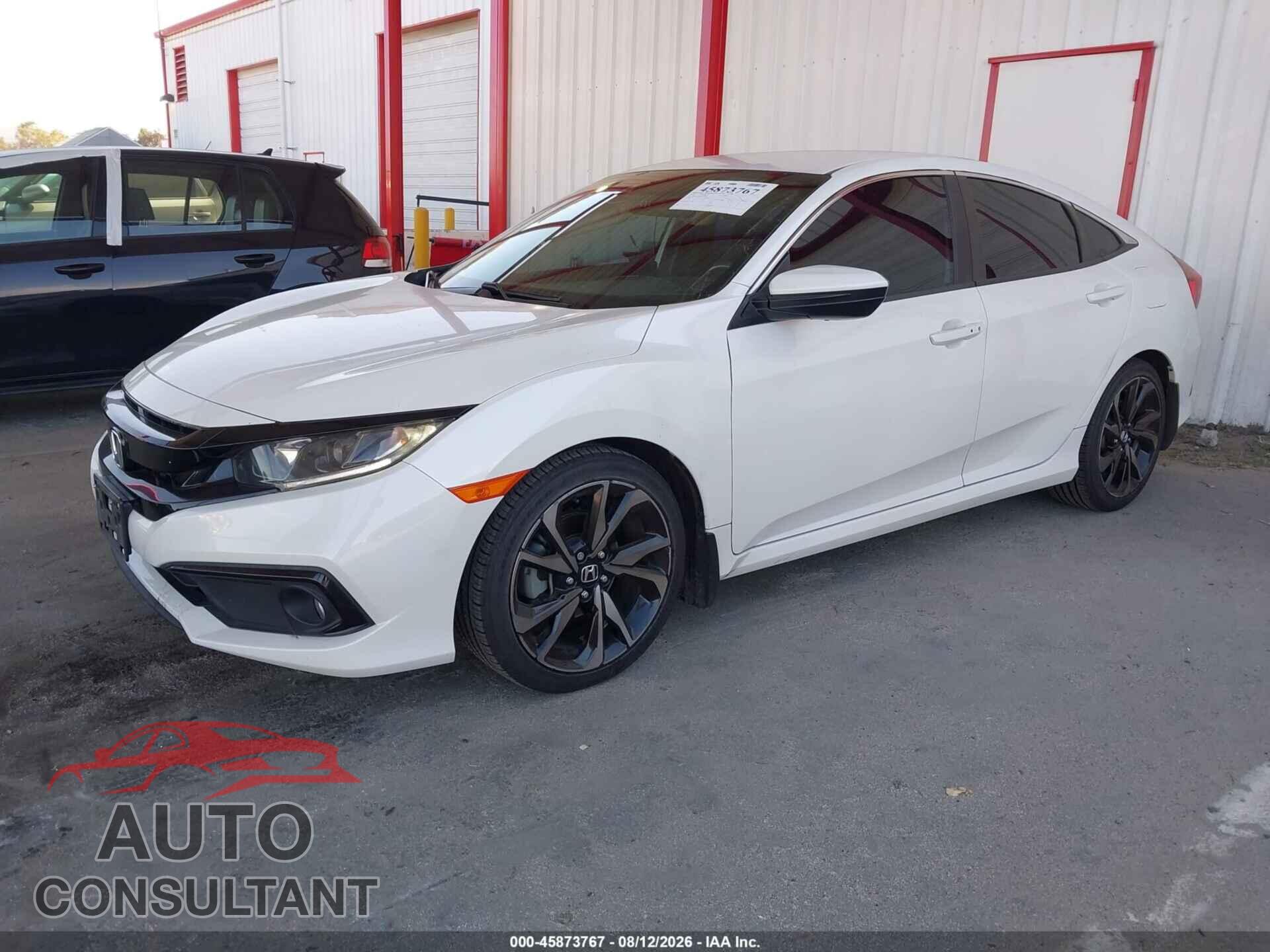 HONDA CIVIC 2020 - 2HGFC2F80LH543750