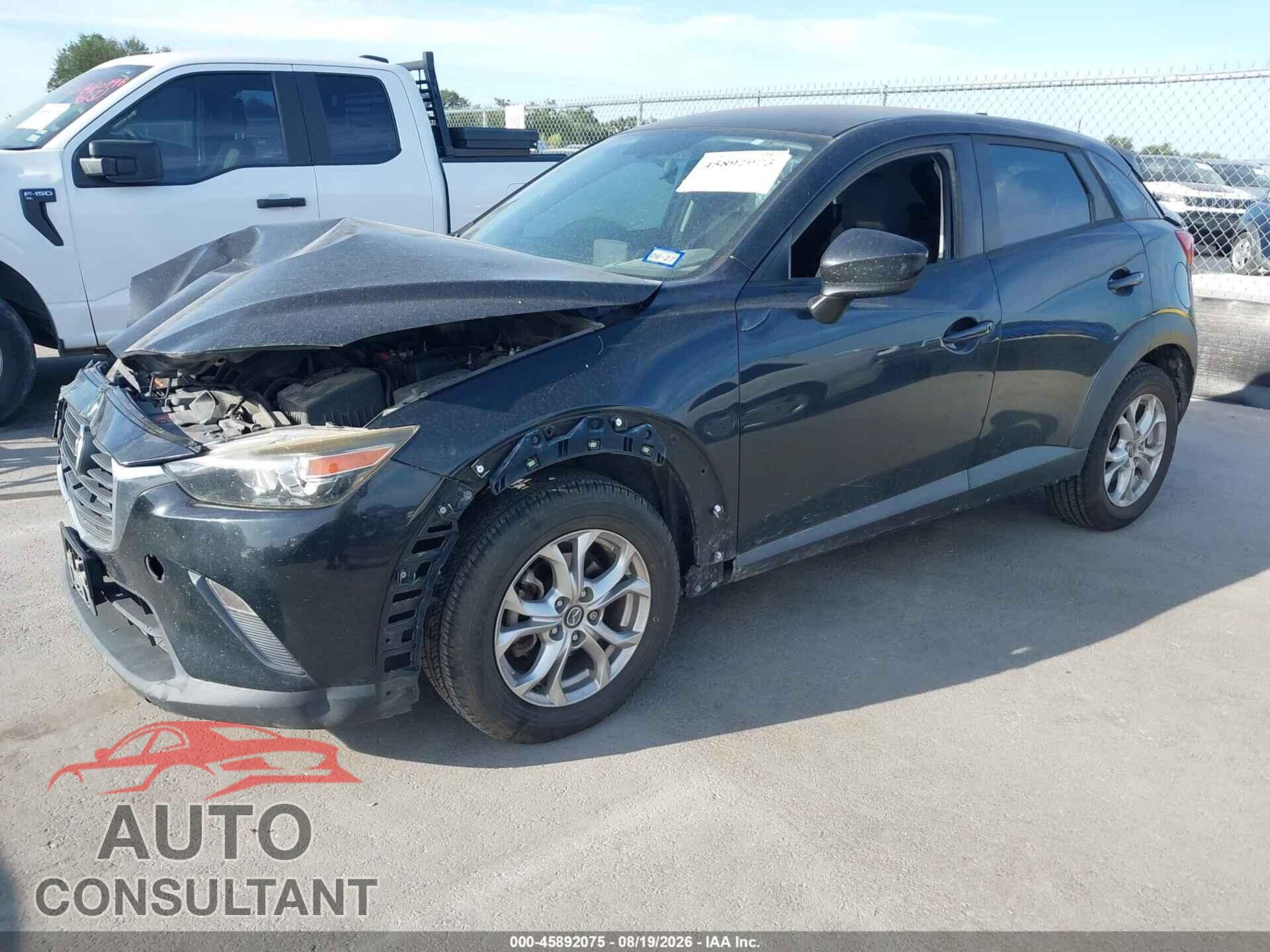 MAZDA CX-3 2016 - JM1DKDB77G0137024