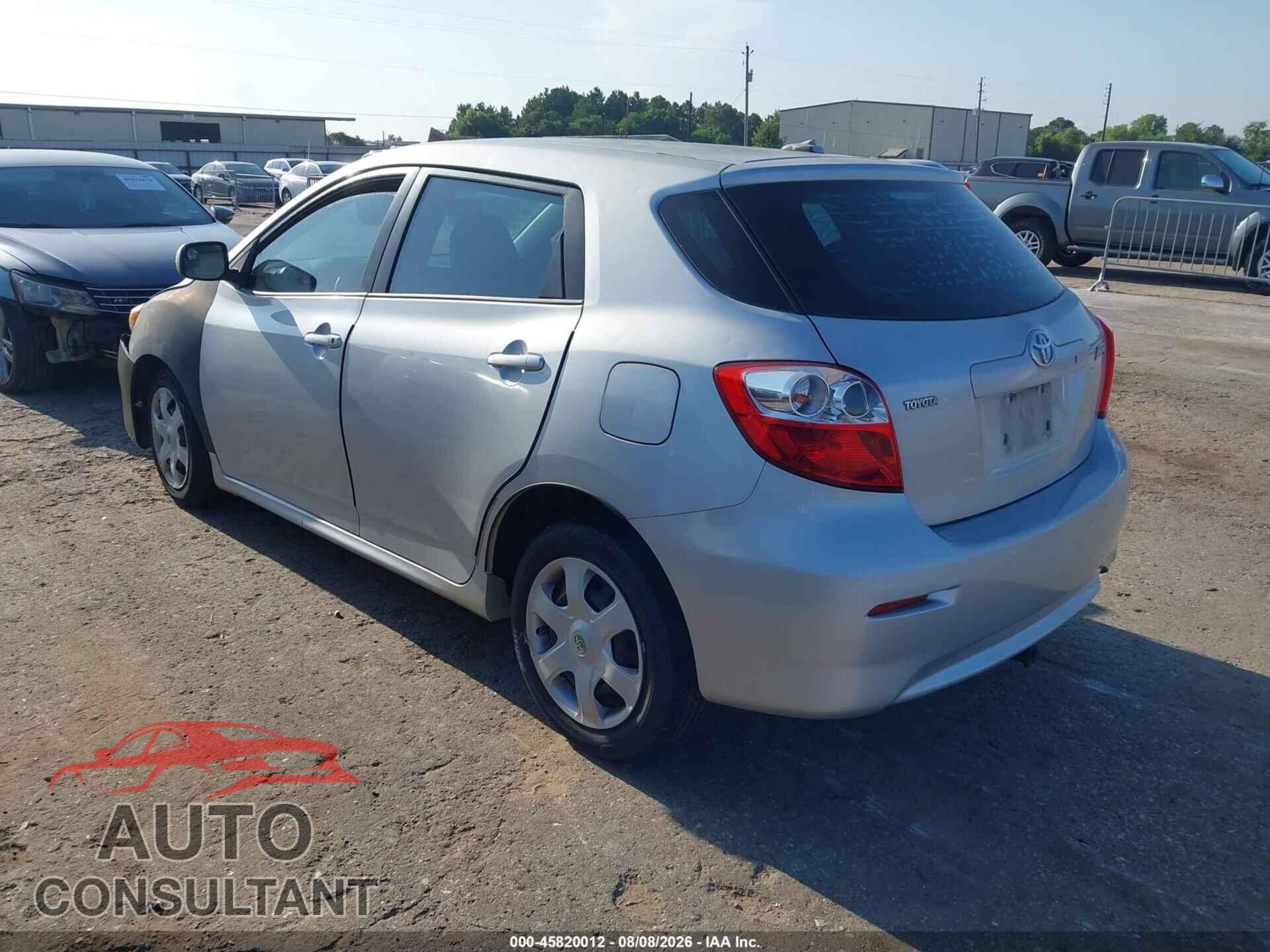 TOYOTA MATRIX 2009 - 2T1KU40E39C065945