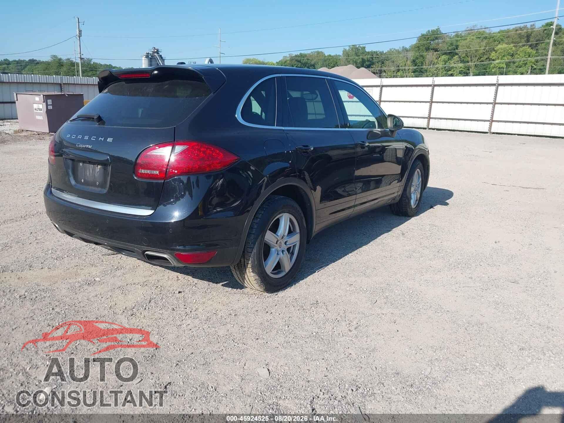 PORSCHE CAYENNE 2012 - WP1AA2A21CLA12382