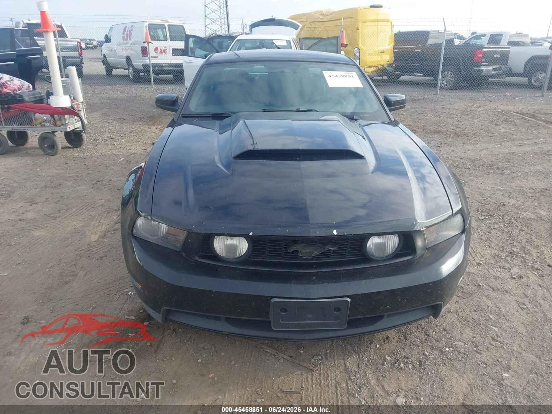 FORD MUSTANG 2011 - 1ZVBP8CF9B5124712
