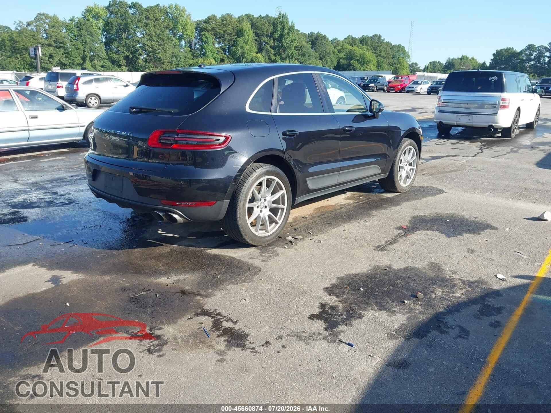 PORSCHE MACAN 2015 - WP1AB2A59FLB71601
