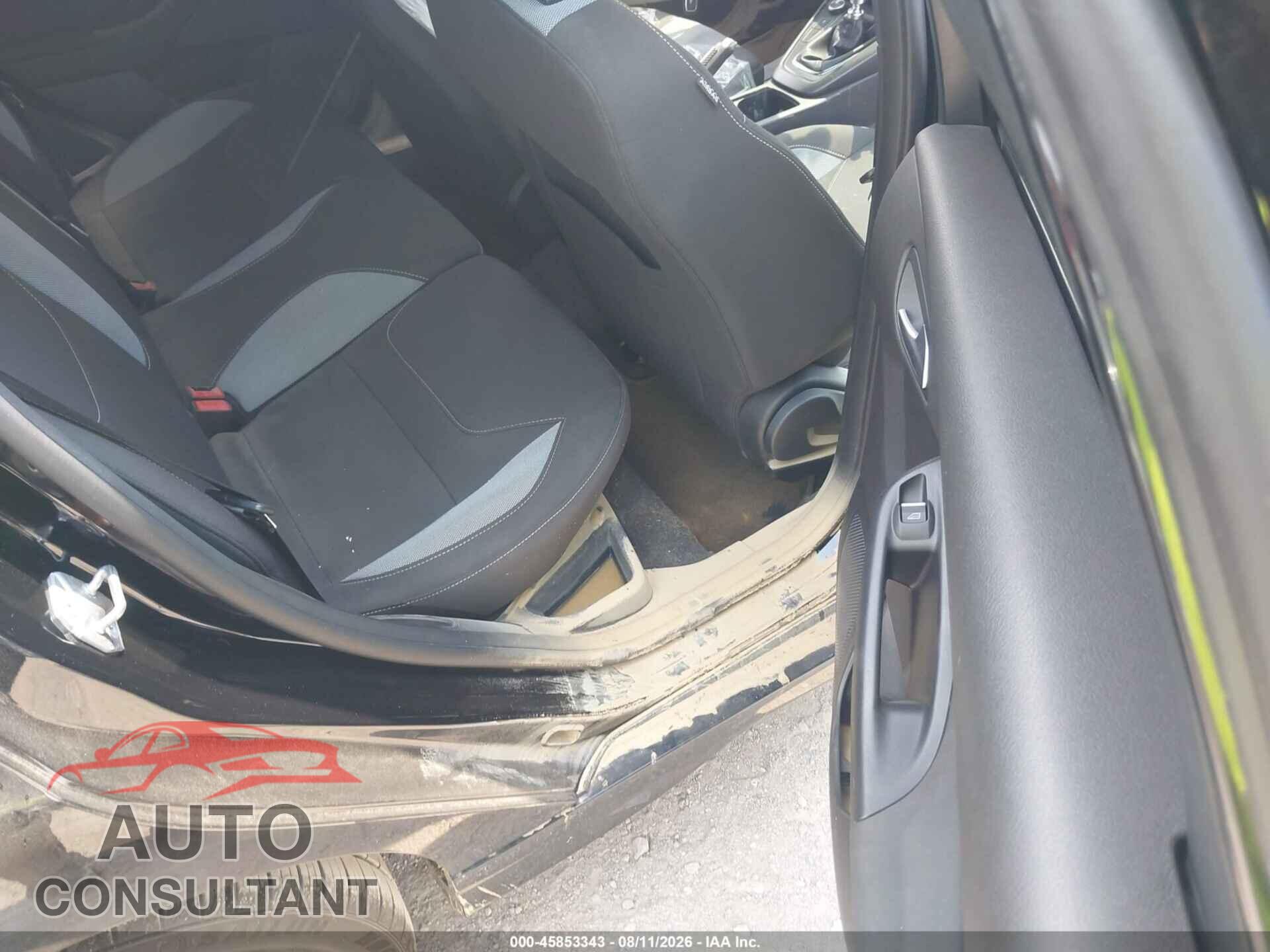 FORD FOCUS ST 2017 - 1FADP3L99HL312553