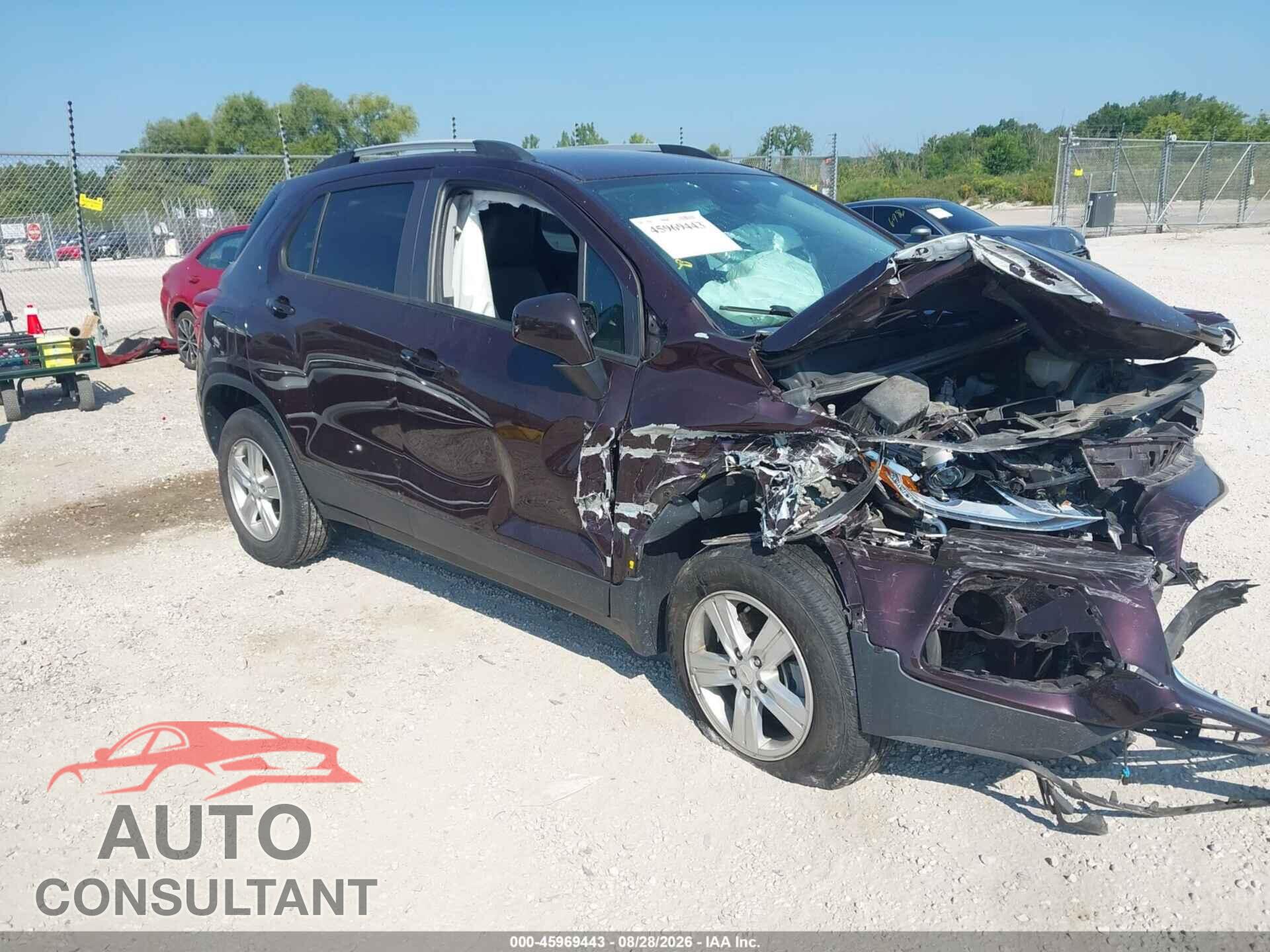 CHEVROLET TRAX 2021 - KL7CJPSB7MB304564